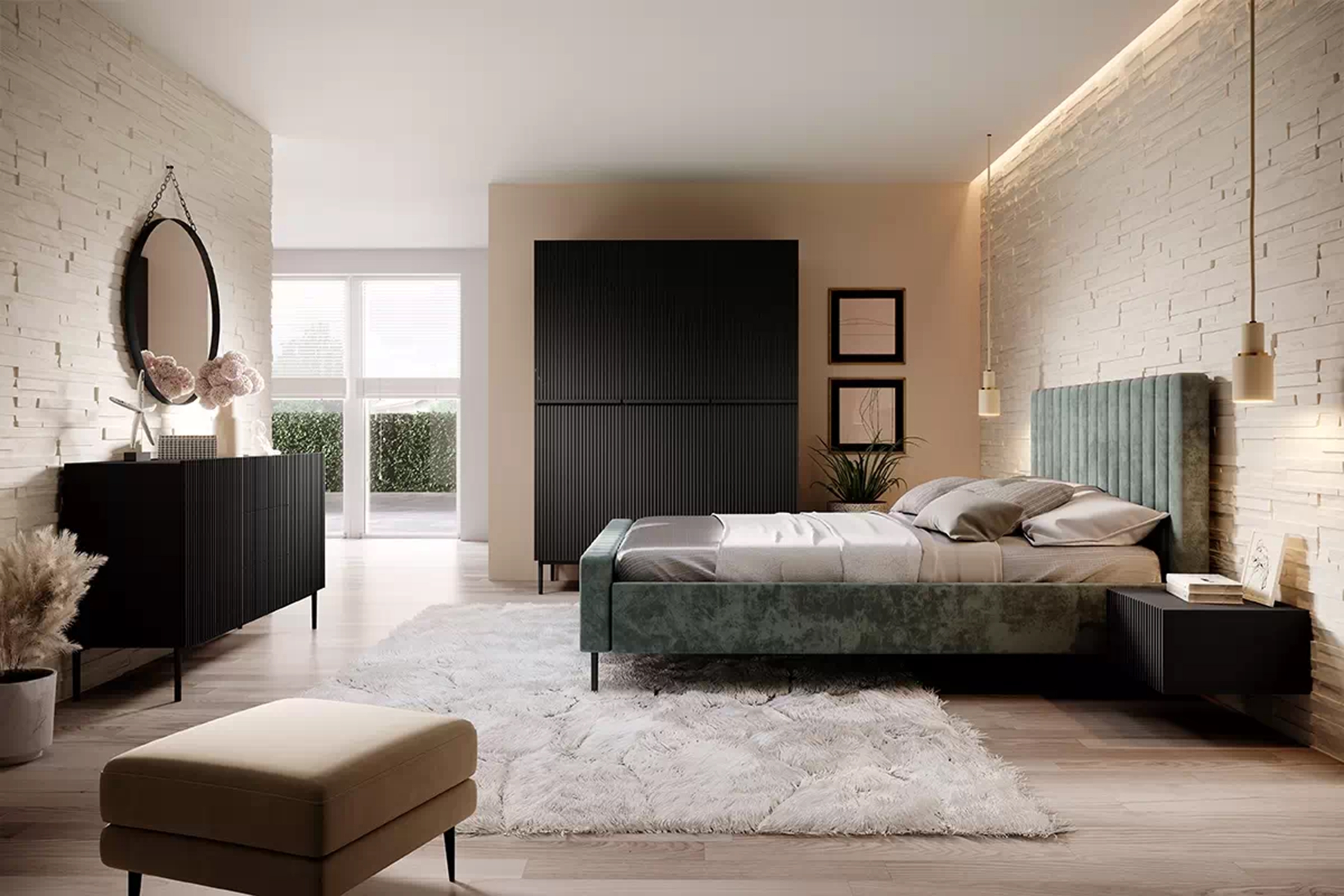 Kumode Melfelu 117 (Melns)