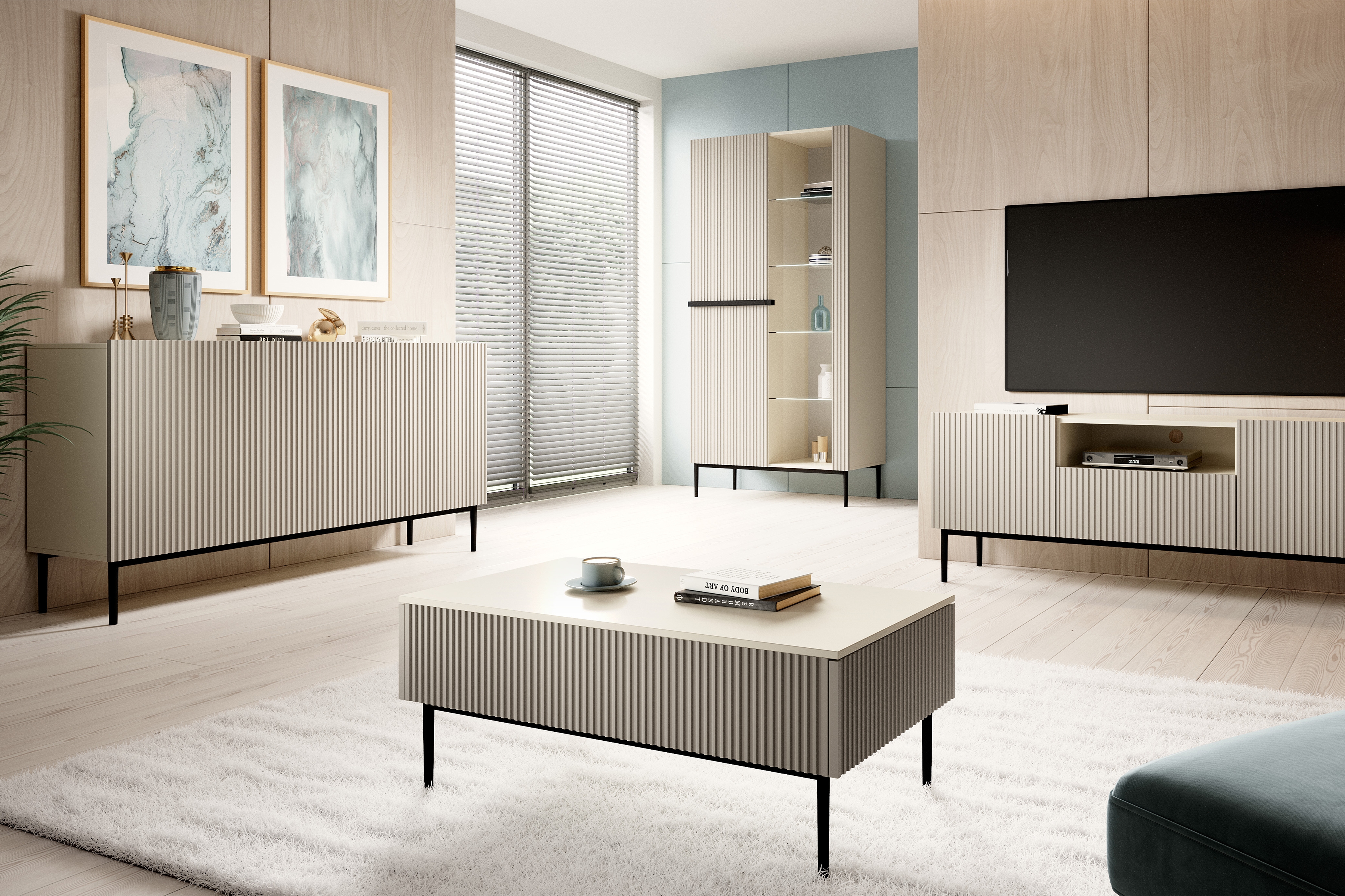 Шкафчик Melfelu 115 (Кашемир)