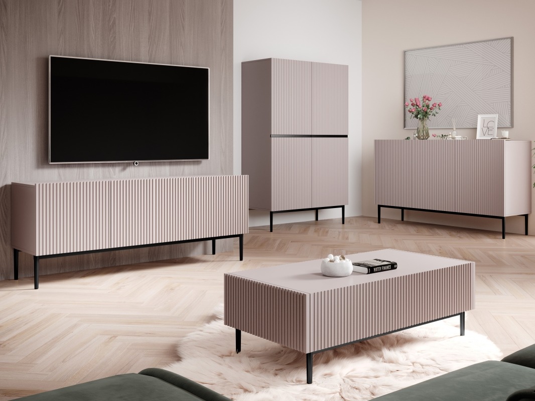 Шкафчик Melfelu 115 (Розовый)