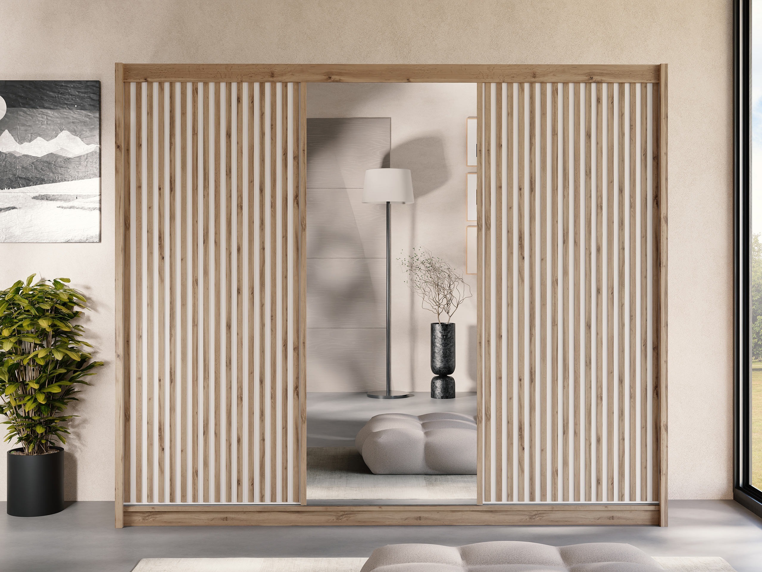 Skapis Gemes I (Votan ozols + Balts)