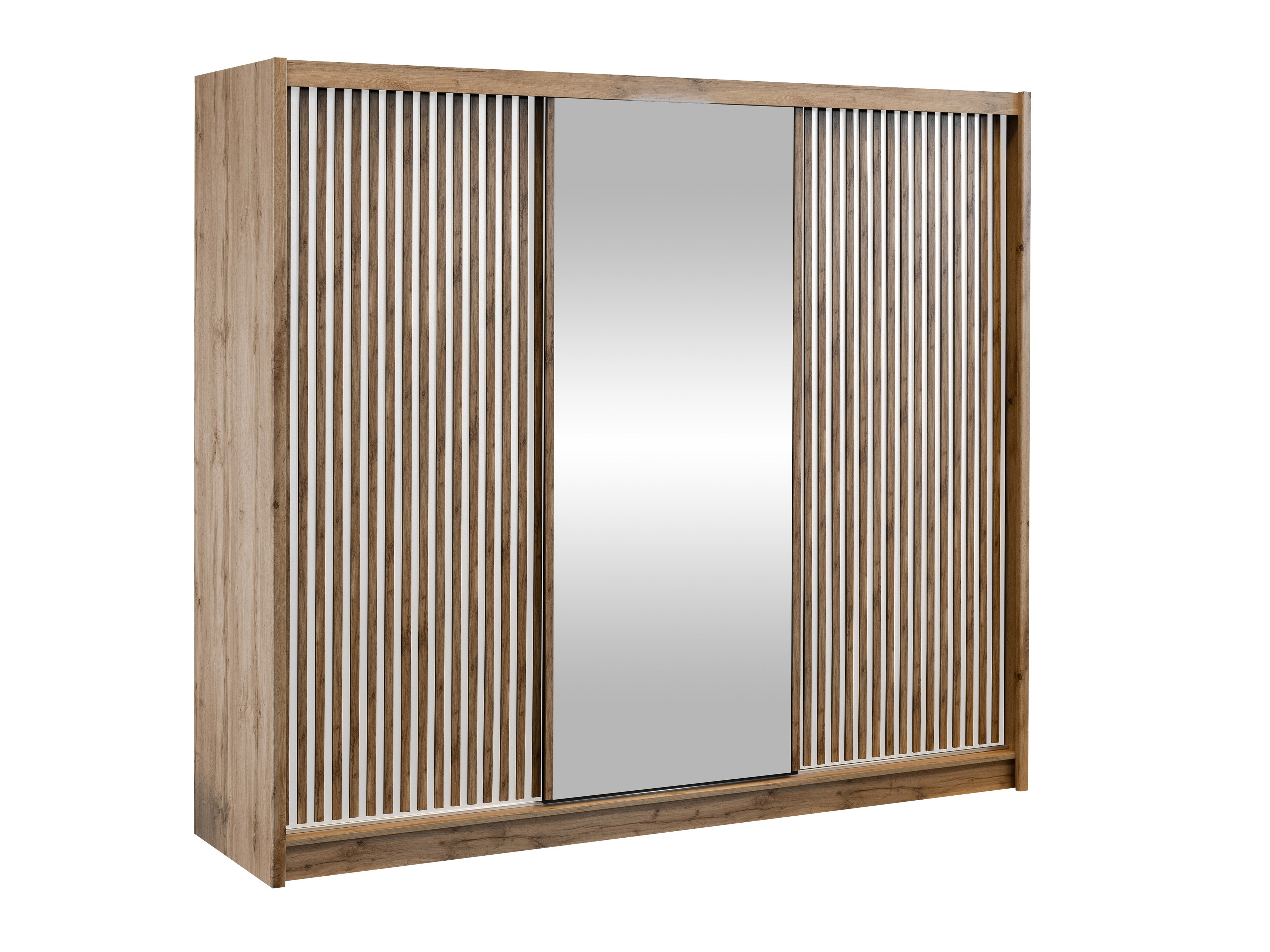 Skapis Honolulu 275 (Votan ozols + Balts)