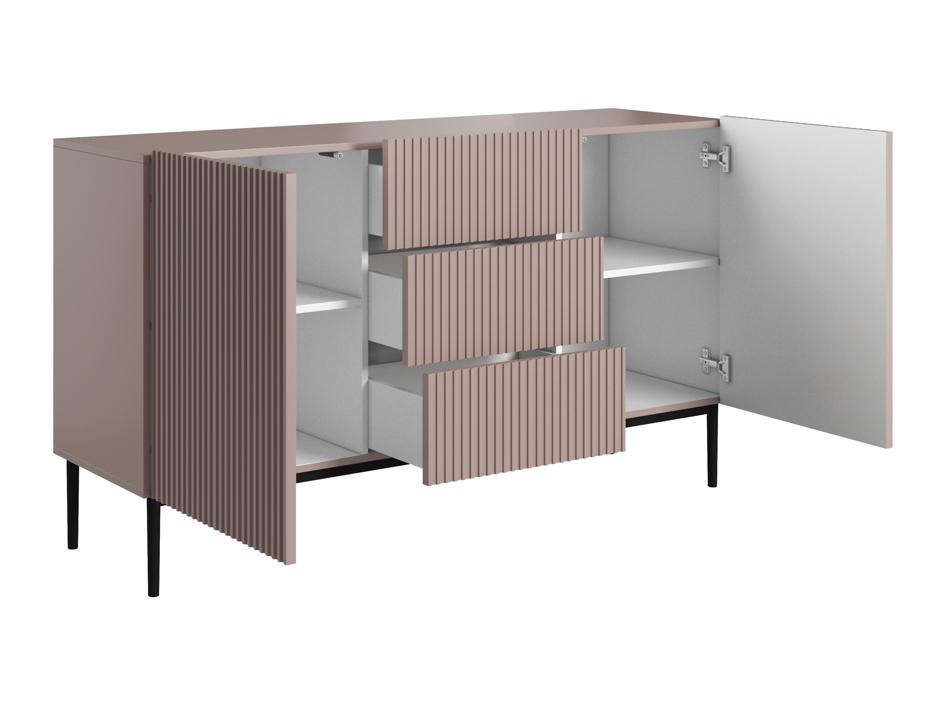 Kомод Melfelu 117 (Чёрный)