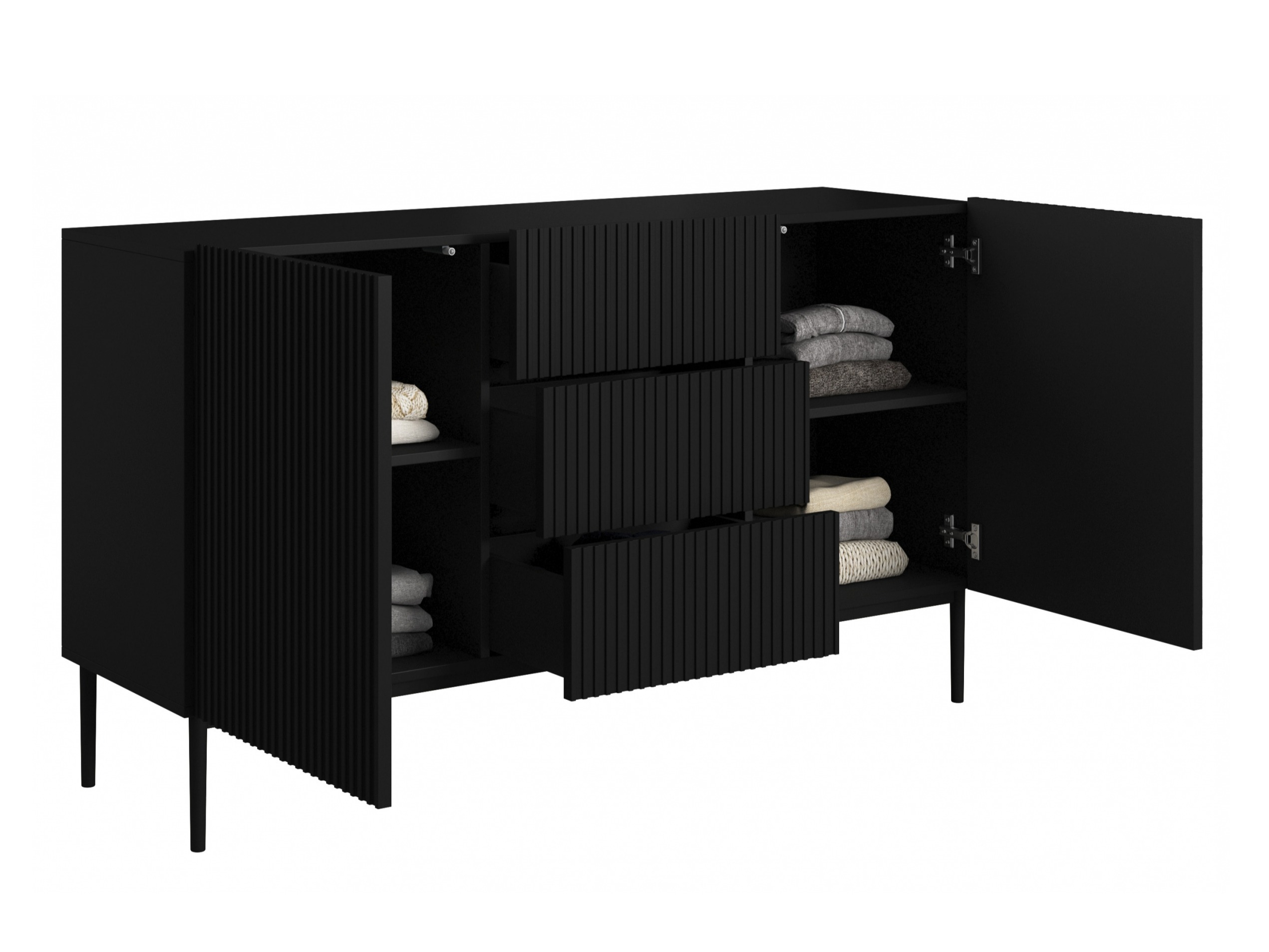 Kumode Melfelu 117 (Melns)