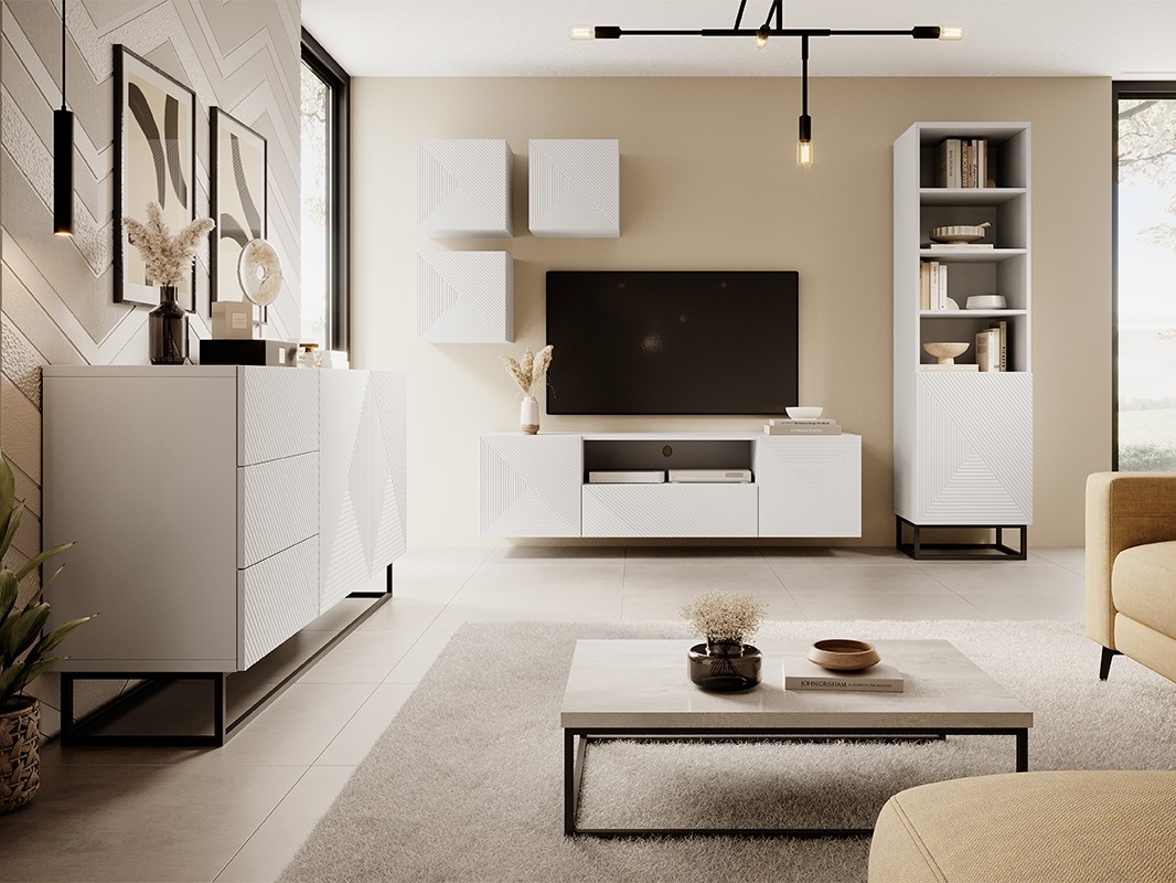 Plaukts Dortivi 116 (Matēts balts)