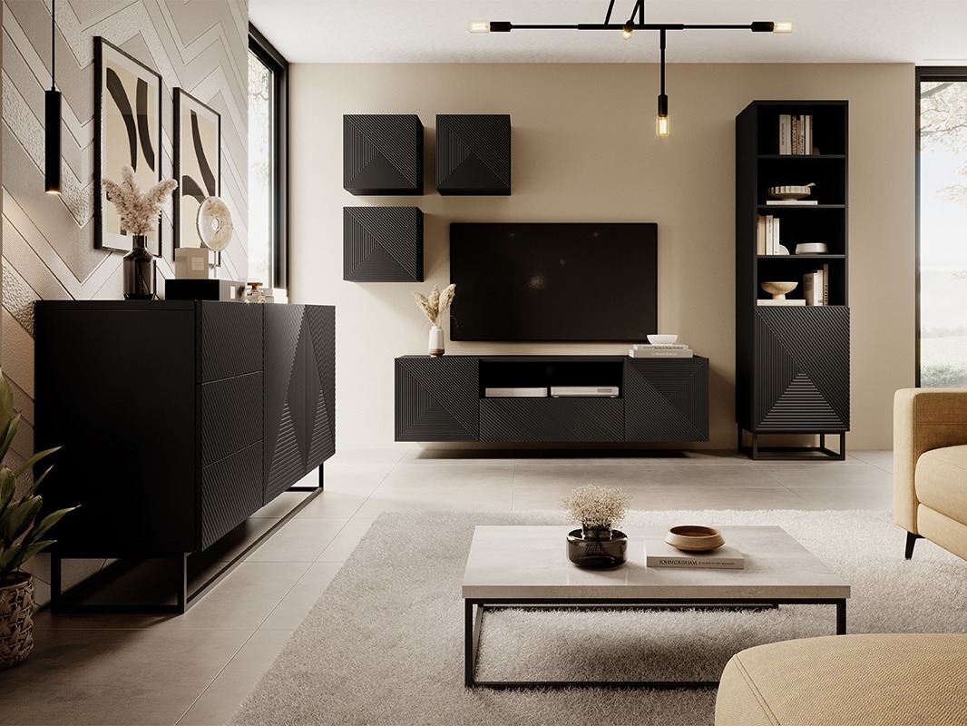 Plaukts Dortivi 116 (Matēts melns)