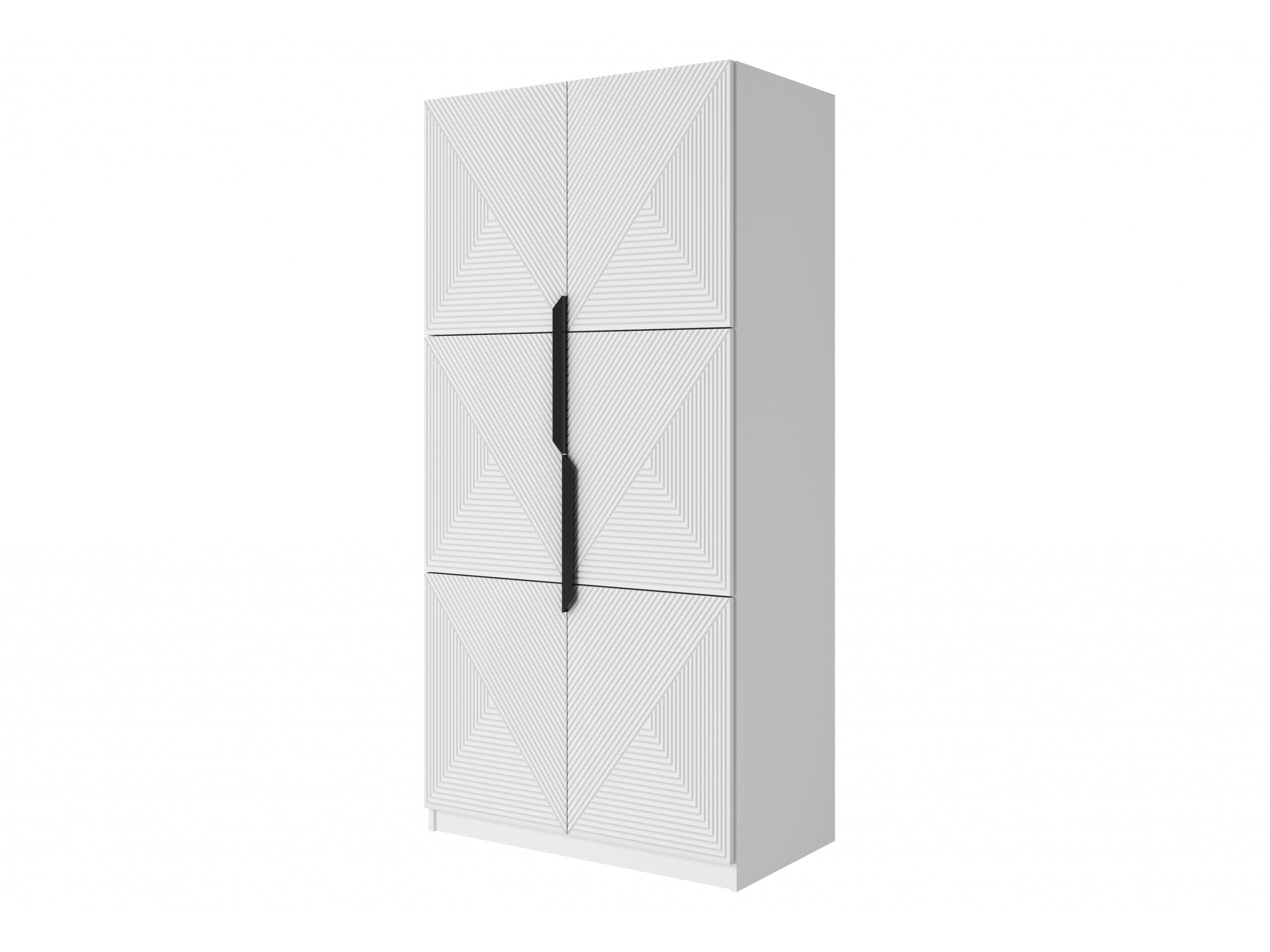 Skapis Dortivi 117 (Matēts balts)