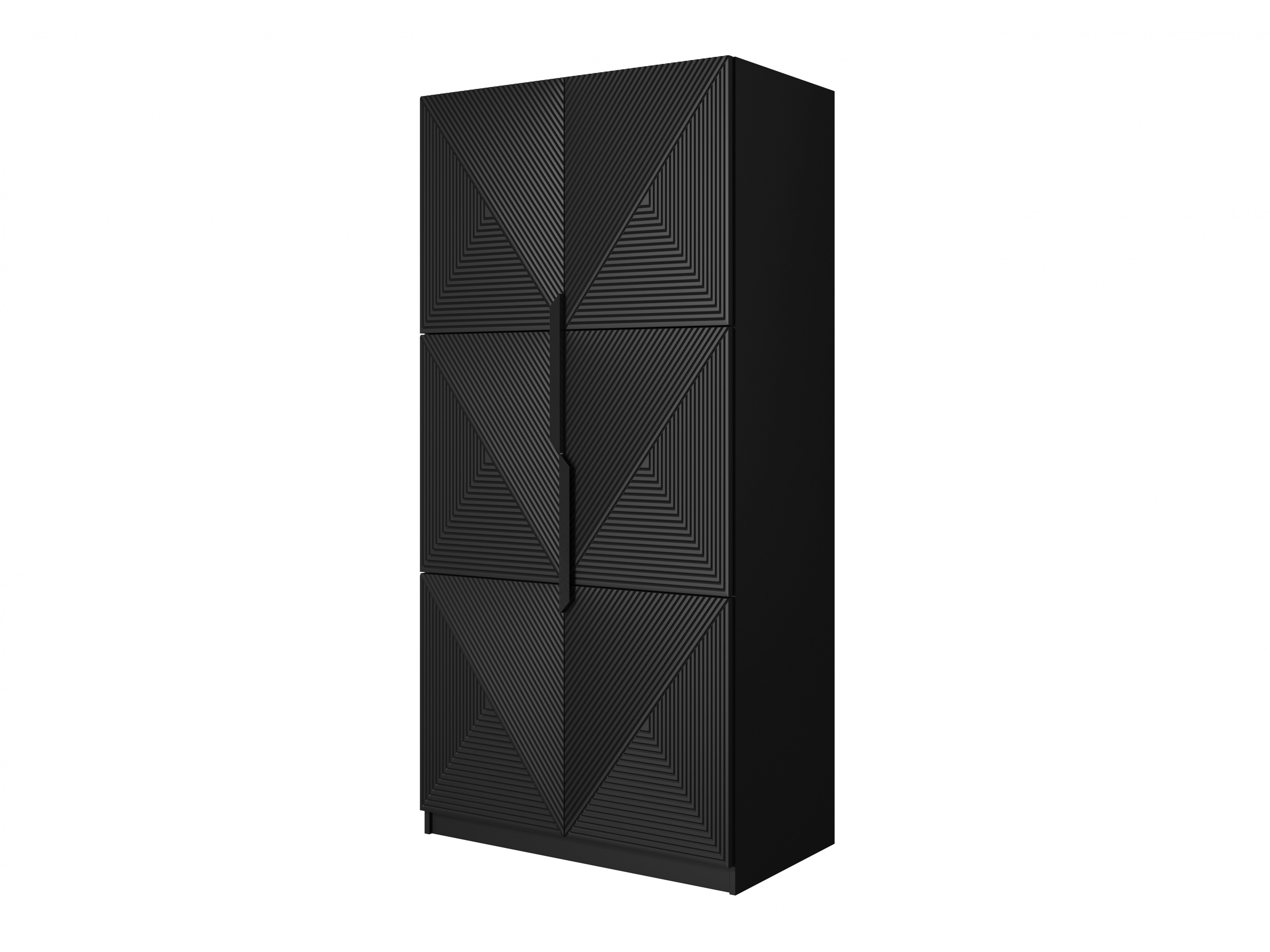 Skapis Dortivi 117 (Matēts melns)