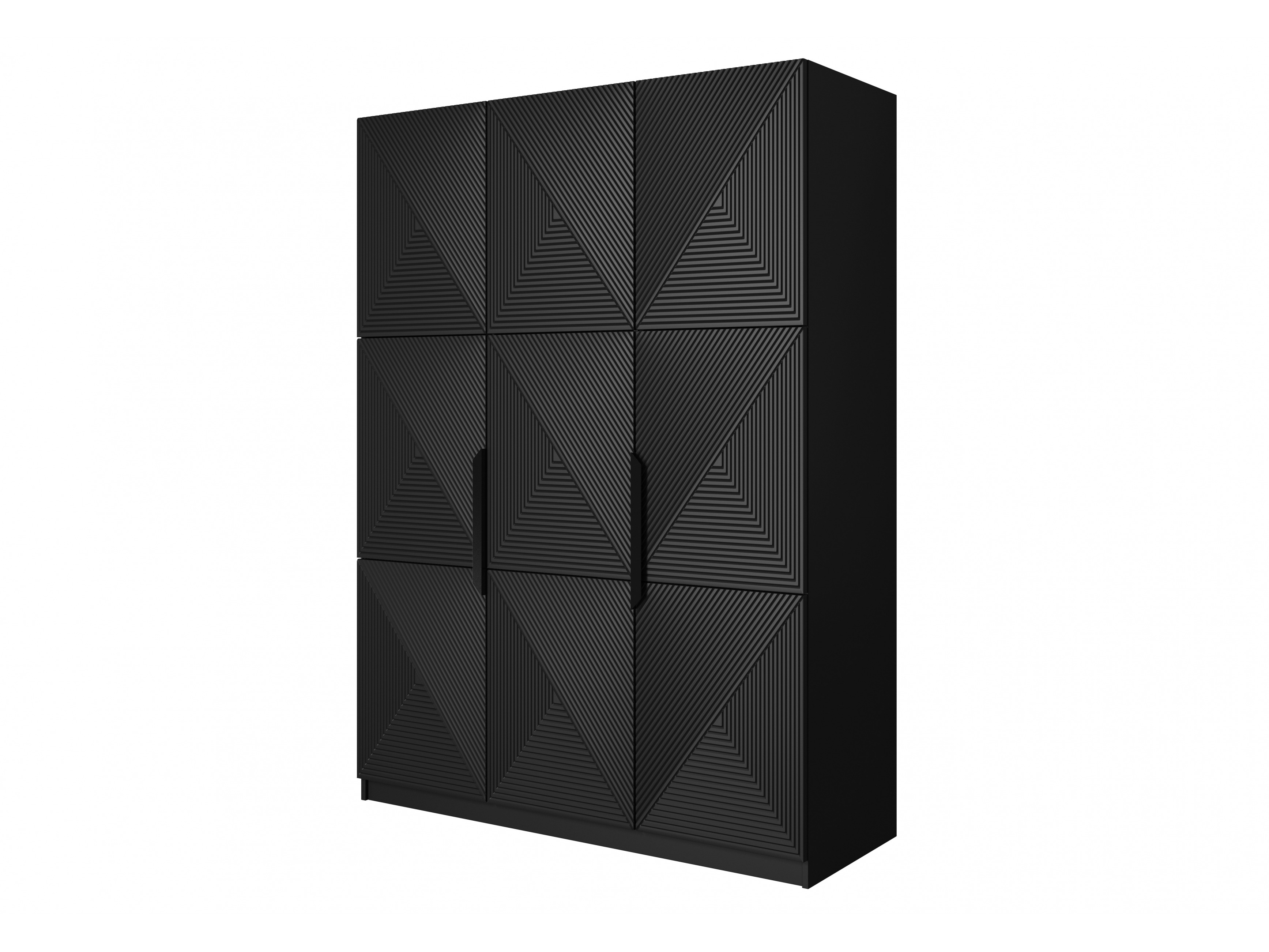 Skapis Dortivi 118 (Matēts melns)