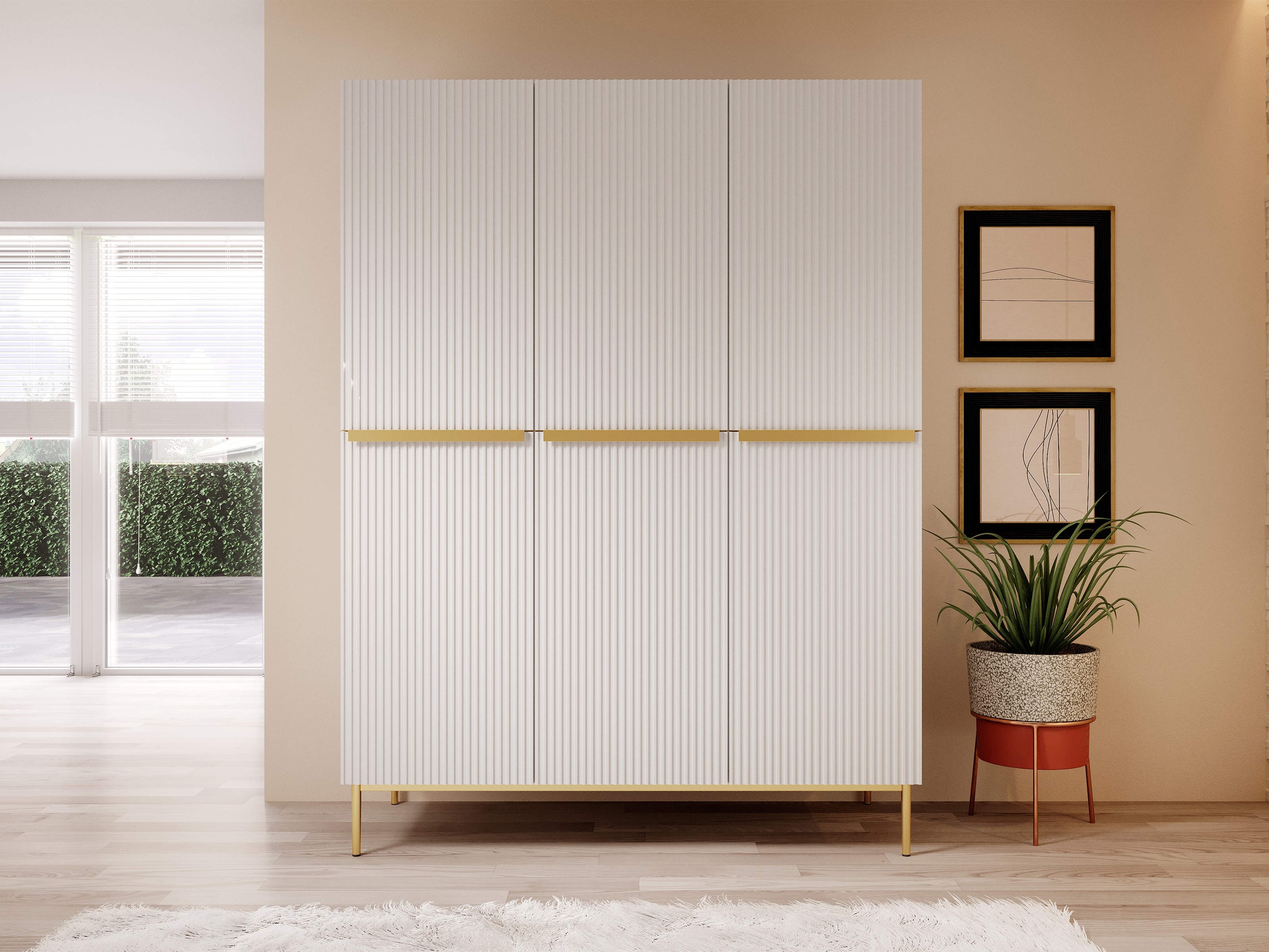 Skapis Melfelu 118 (Balts)