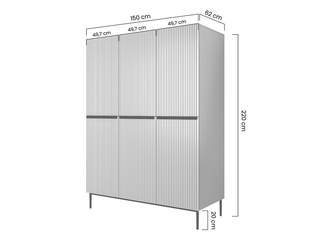Skapis Melfelu 118 (Kašmirs)