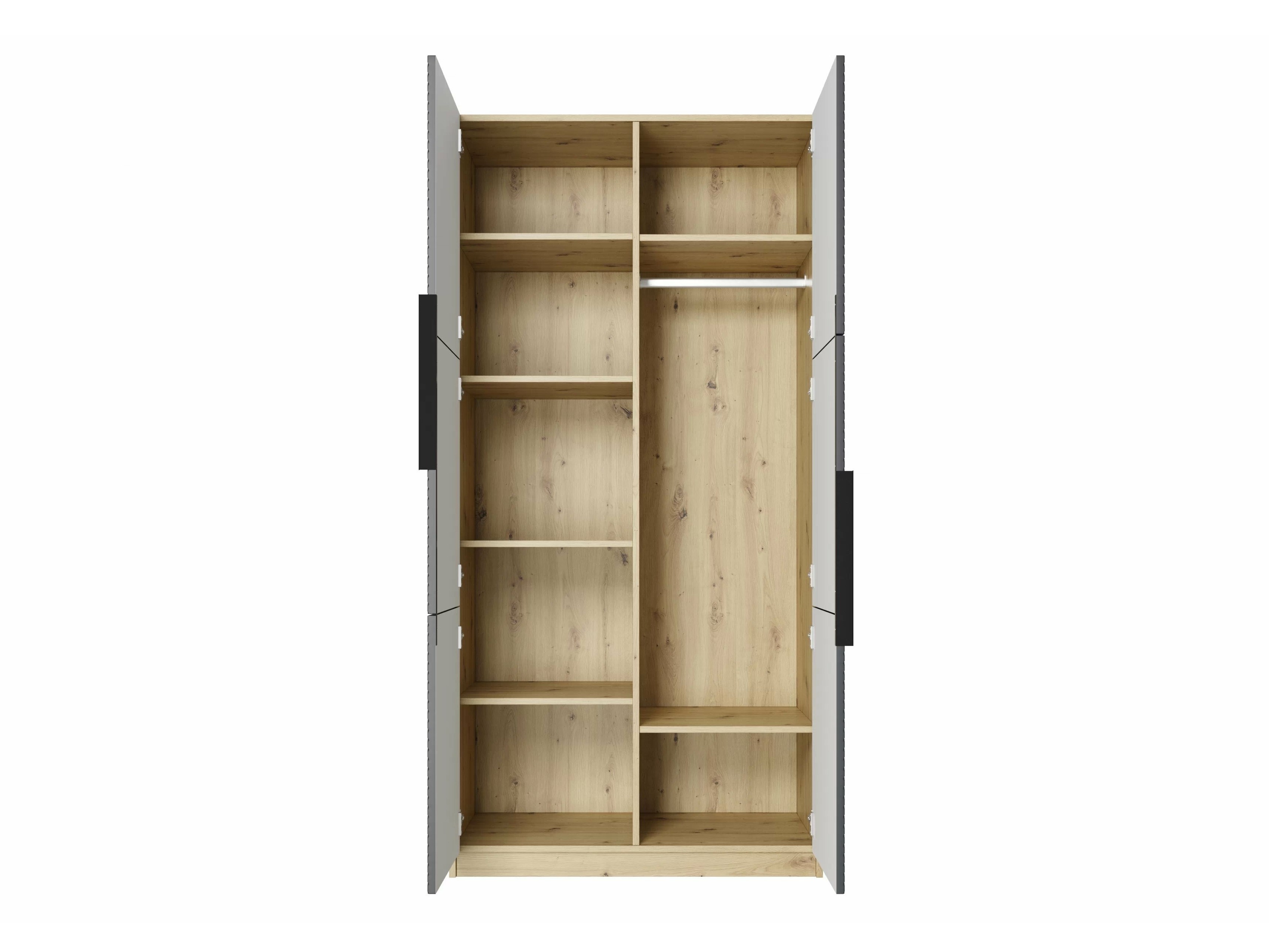 Mājas biroja komplekts Dortivi 120 (Artisan ozols + Matēts pelēks)