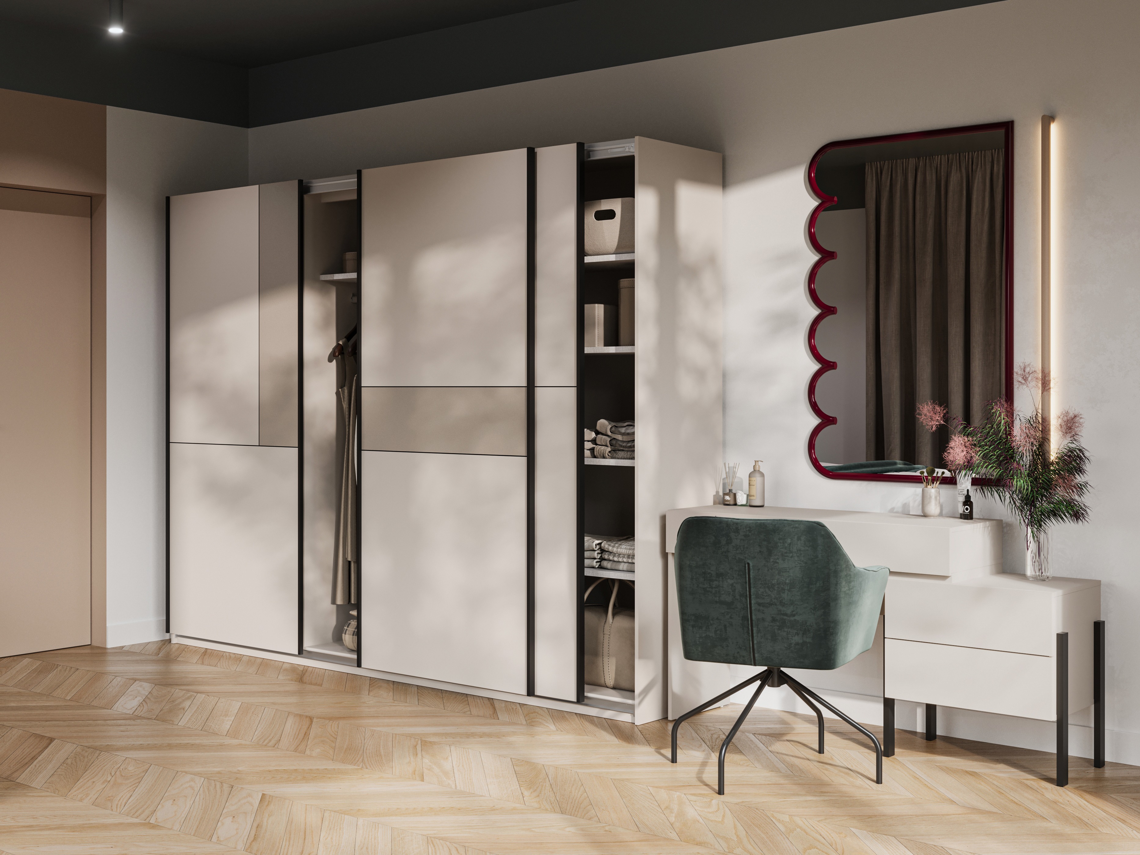 Skapis Austin 370 (Kašmirs + Congo)