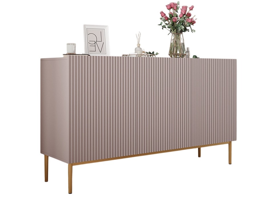 Skapis Melfelu 115 (Tumši rozā)