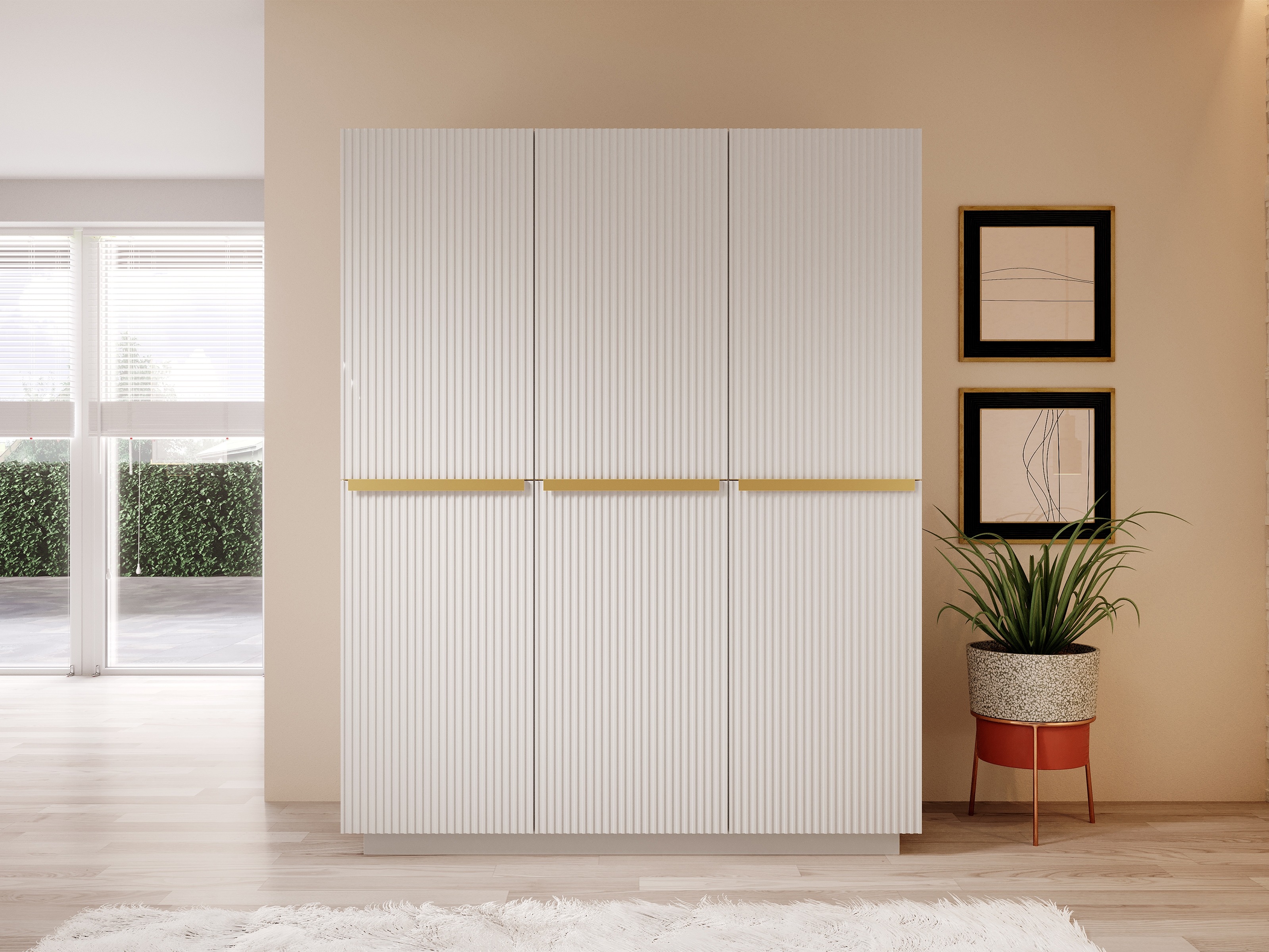 Skapis Melfelu 120 (Balts)