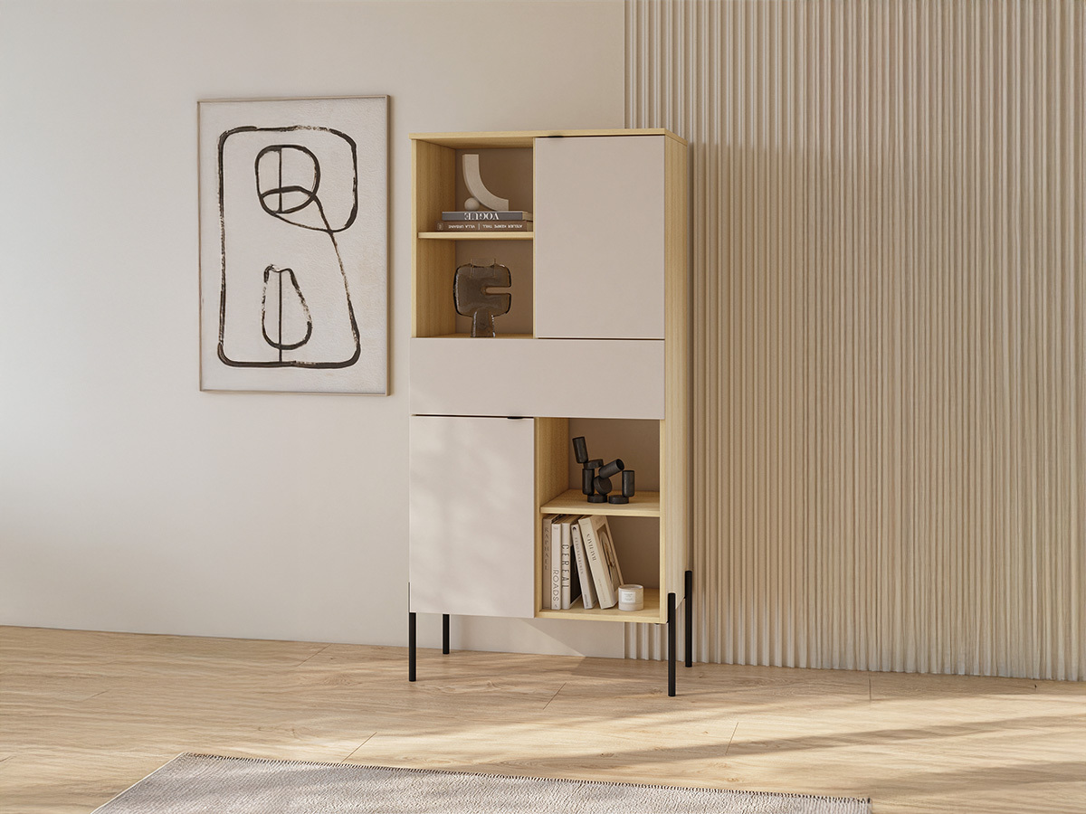 Plaukts Levtenu 110 (Ozols + Kašmirs)