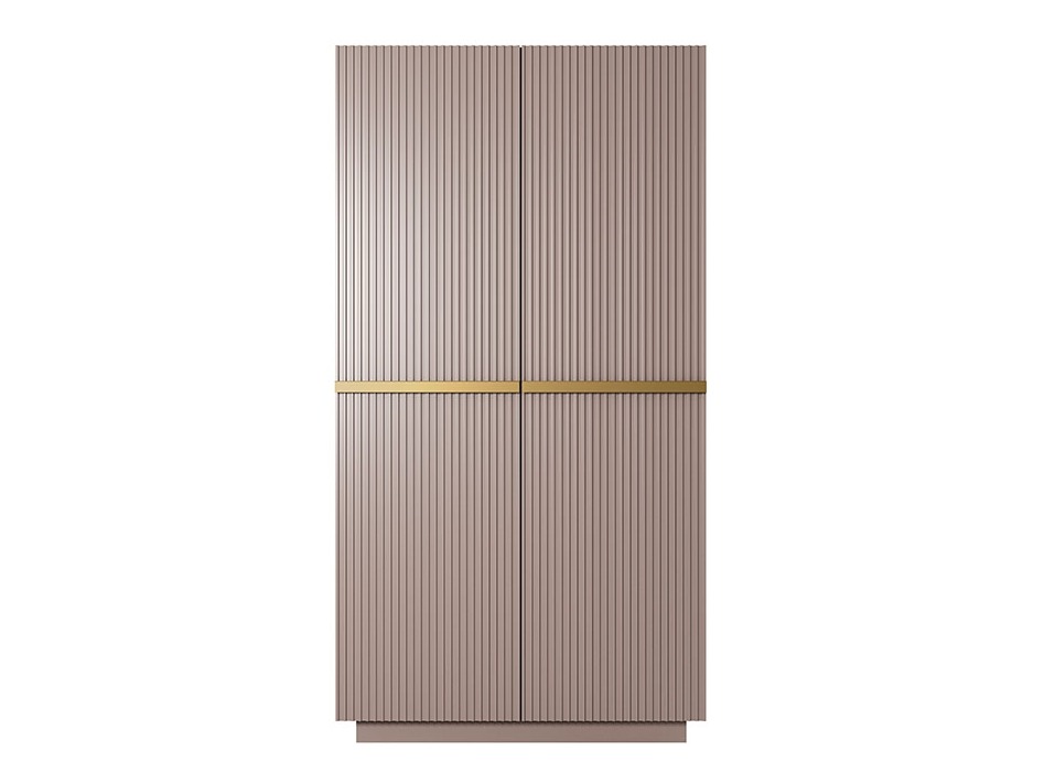 Skapis Melfelu 124 (Tumši rozā)