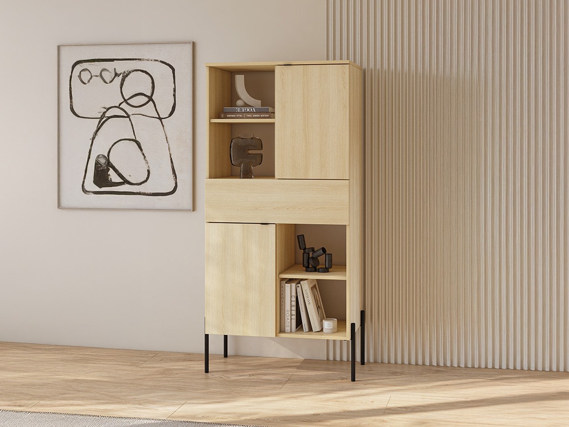 Стеллаж Levtenu 110 (Дуб)