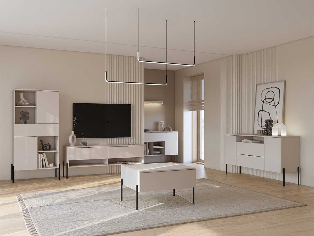 ТВ тумба Levtenu 108 (Кашемир)