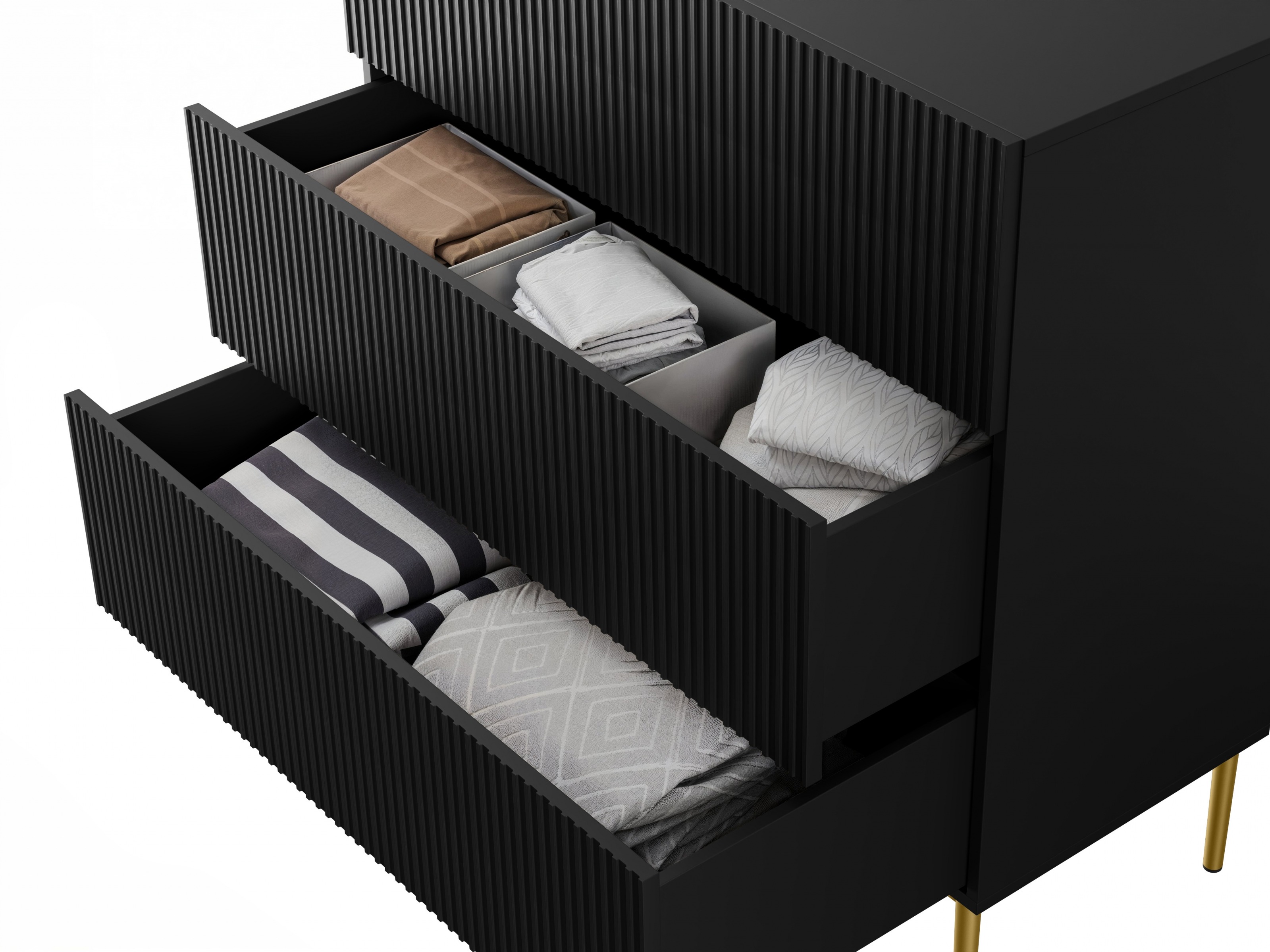 Kumode Melfelu 127 (Melns)