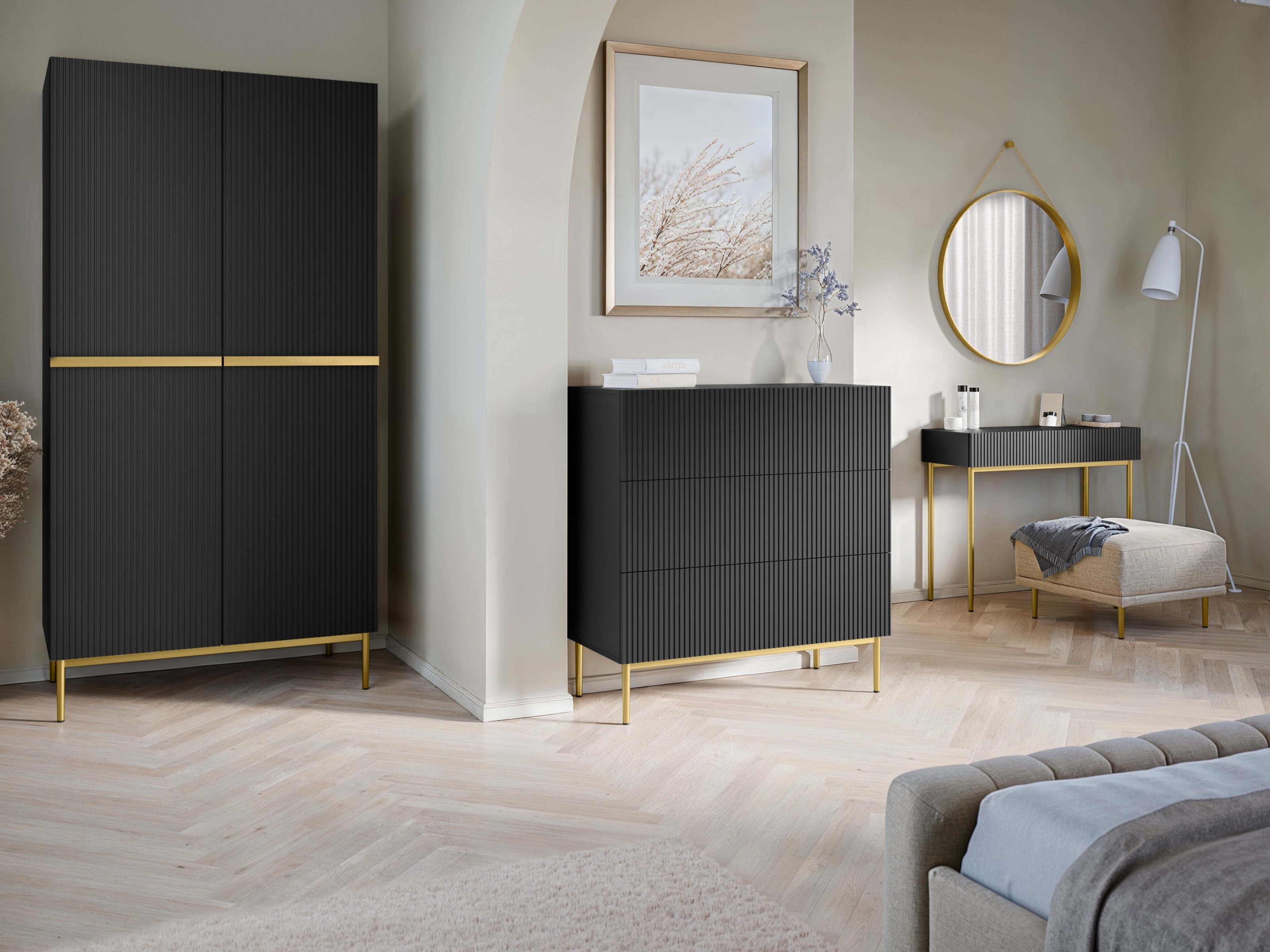 Kumode Melfelu 127 (Melns)