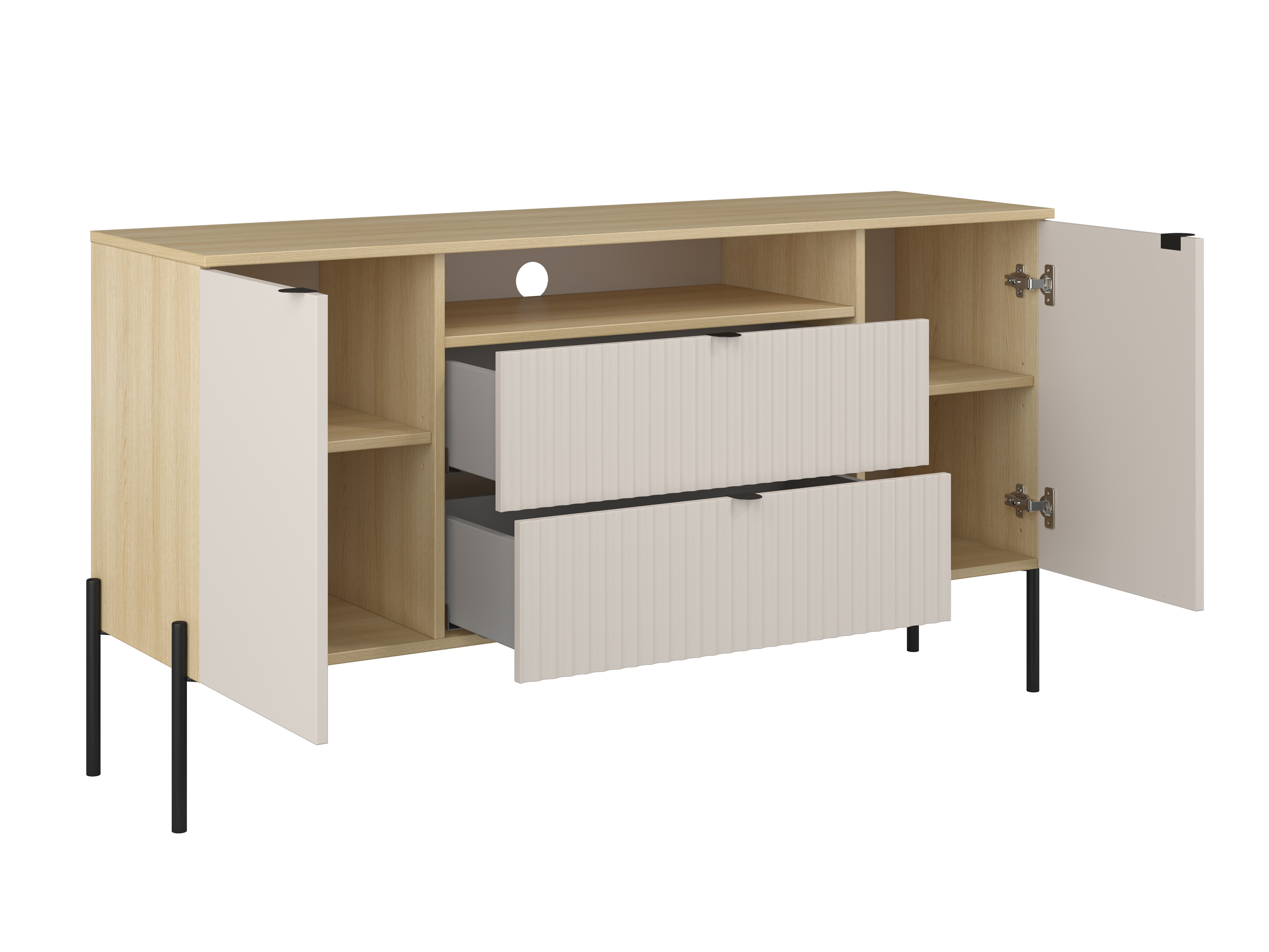 Набор для гостиной Levtenu 119 (Дуб + Кашемир)