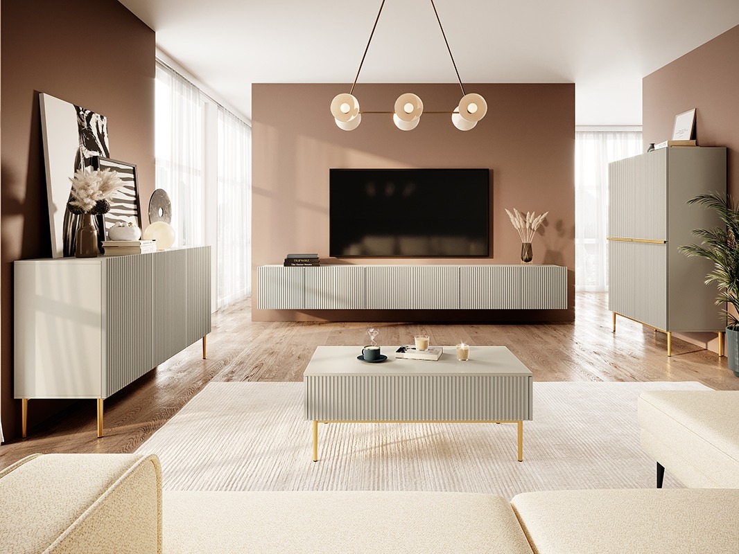 Plaukts Melfelu 126 (Zelta)