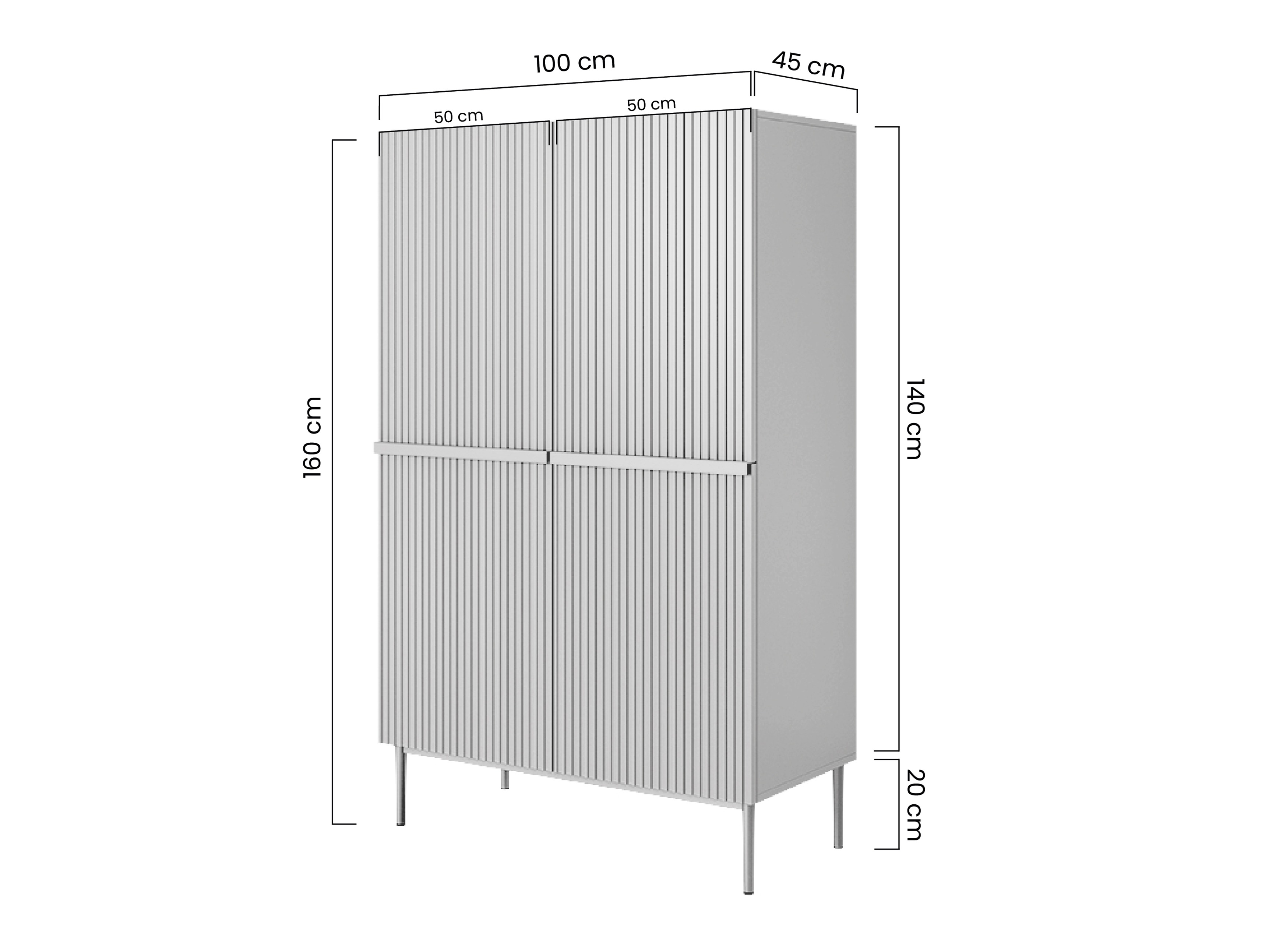 Plaukts Melfelu 126 (Zelta)
