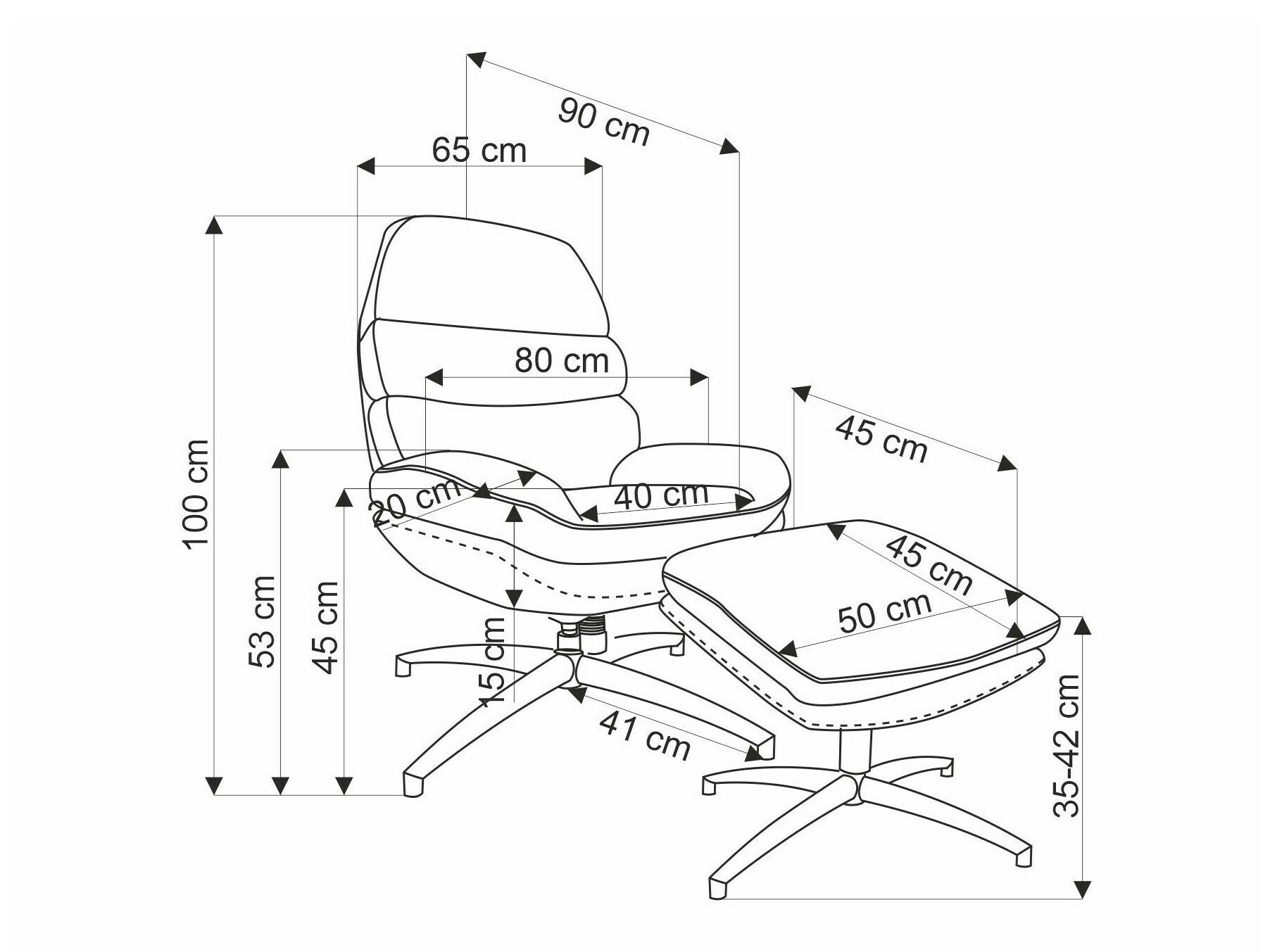 Krēsls Houston 1883 (Bēšs)