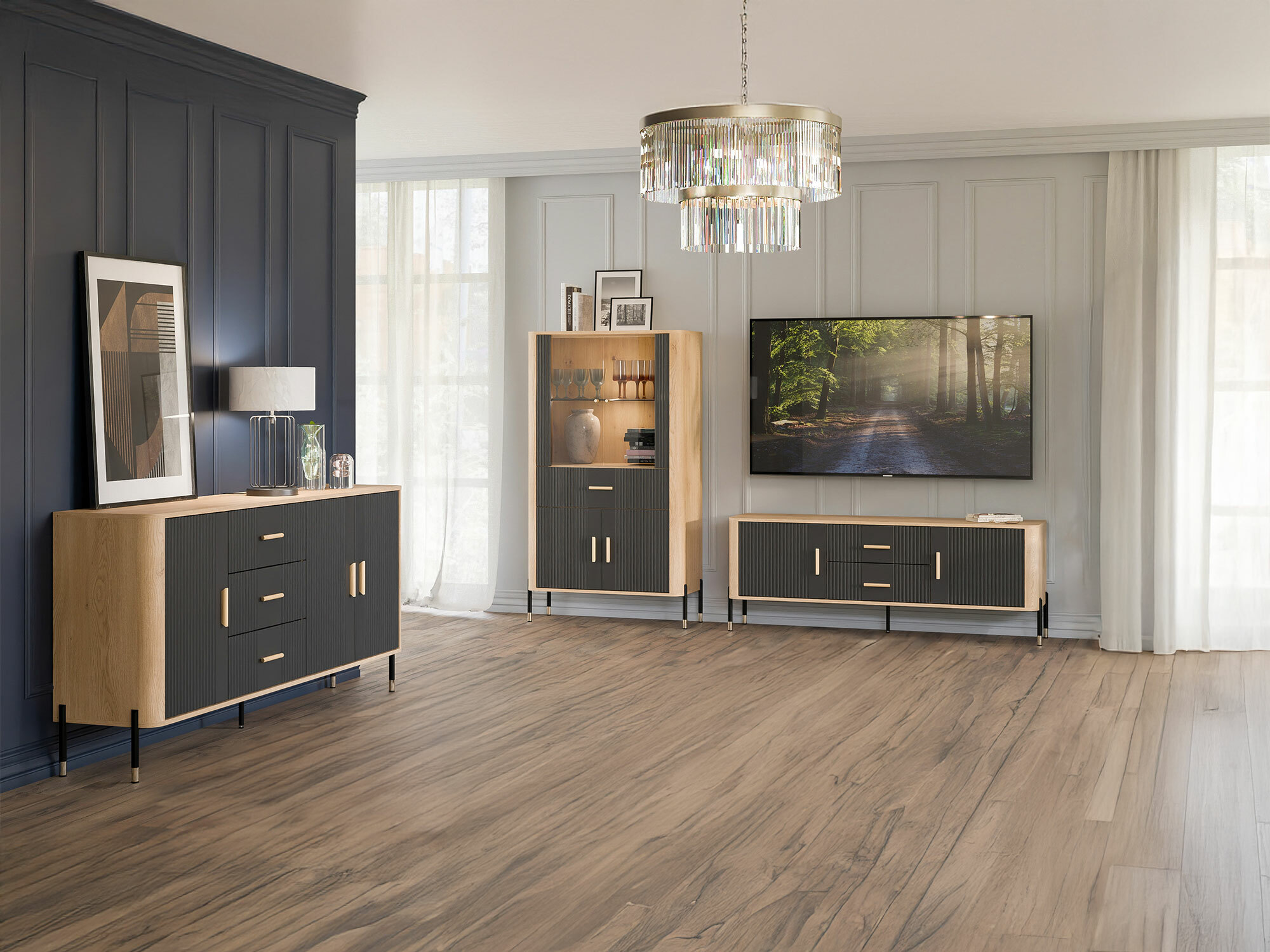 Kumode Flosora 115 (Antracīts)