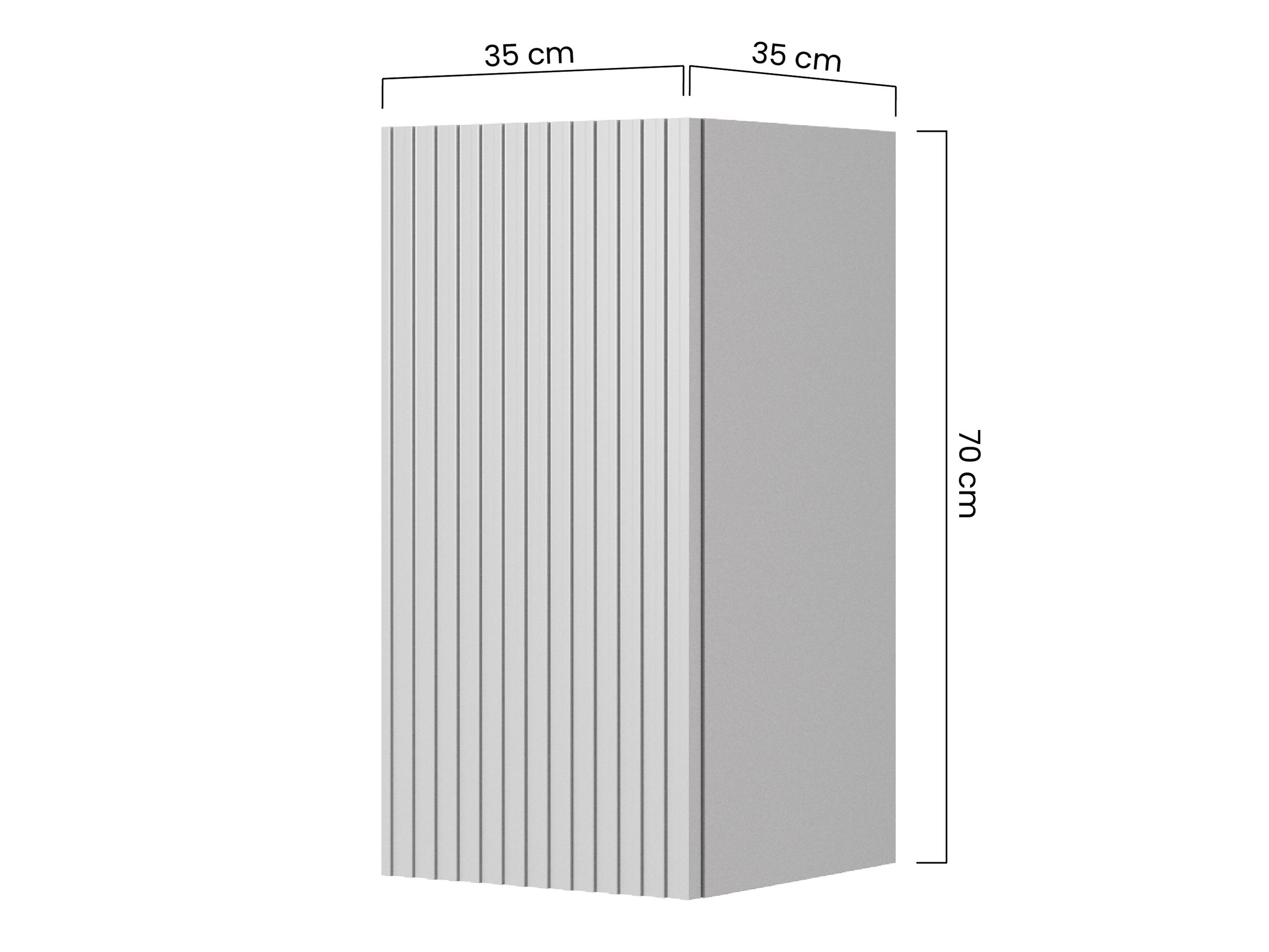 Настенный шкафчик для ванной комнаты Melfelu 128 (Кашемир)