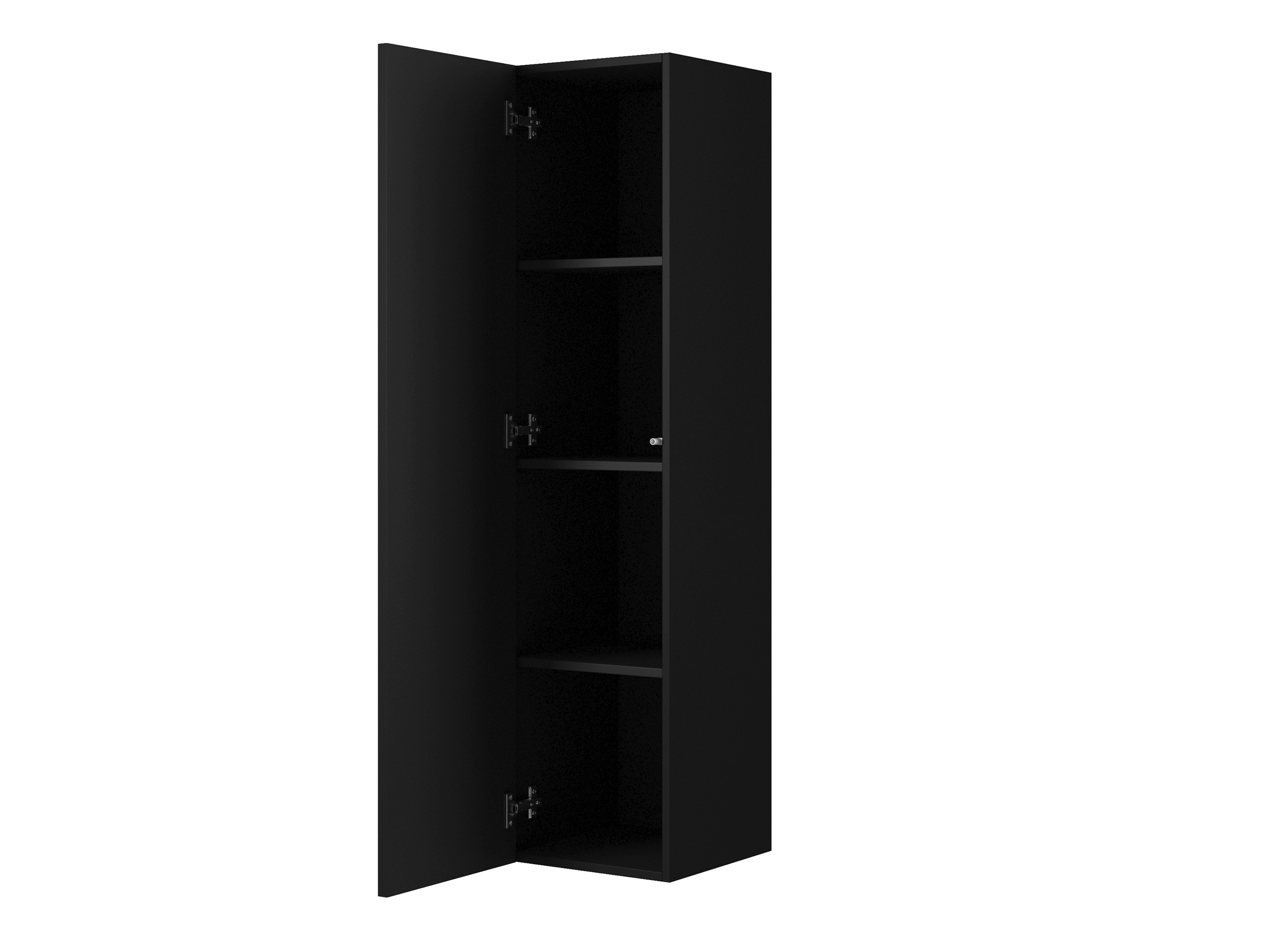 Piekarams vannas istabas skapītis Melfelu 129 (Melns)