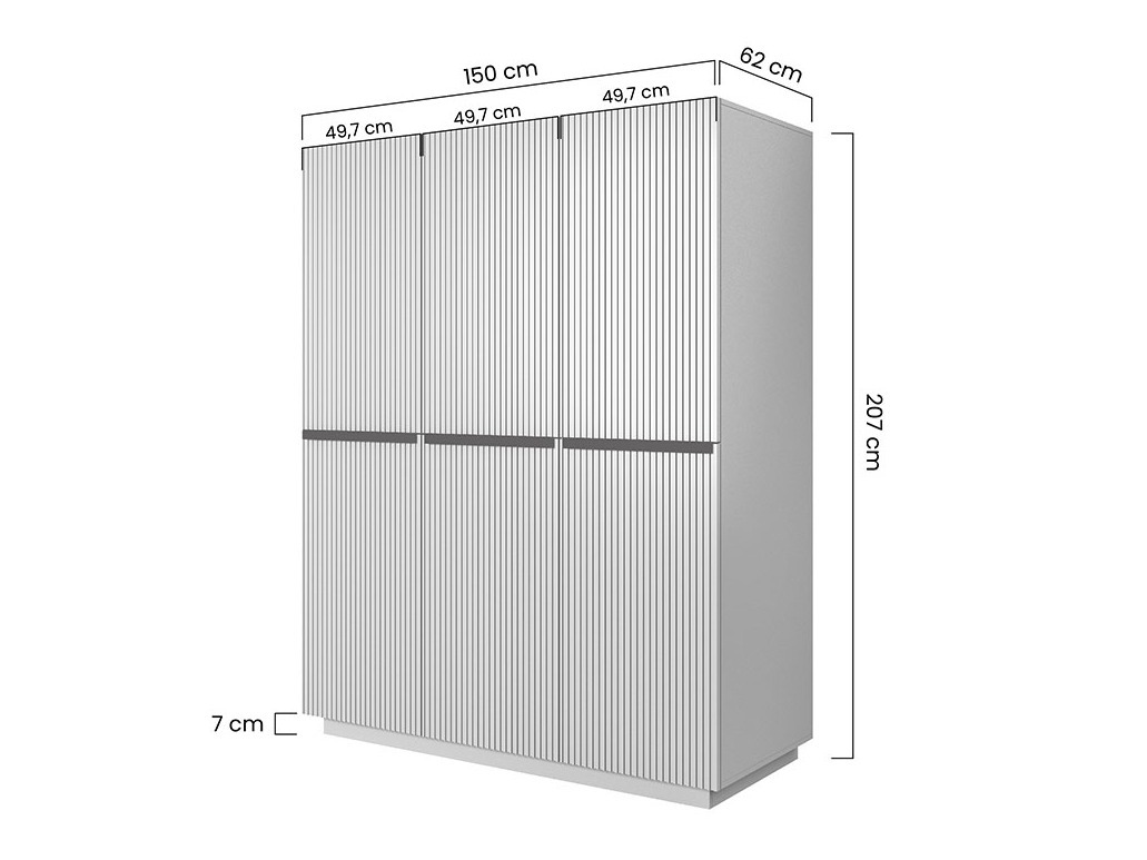 Skapis Melfelu 120 (Kašmirs)