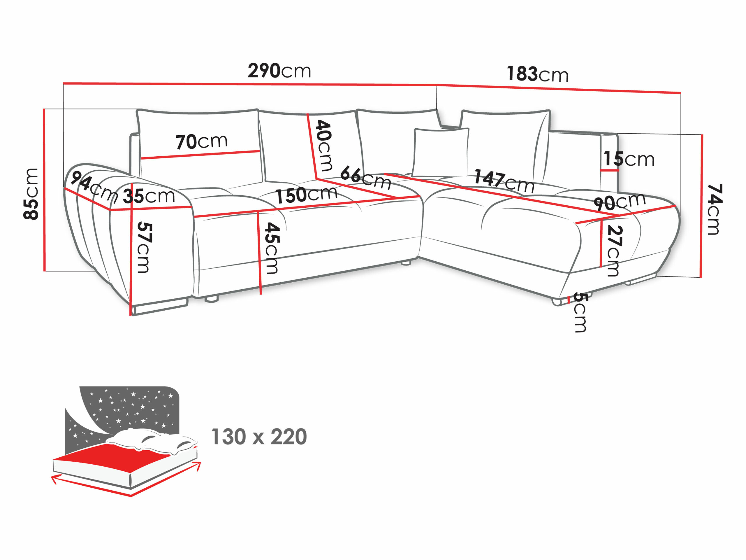 Угловой диван Camden 107 (Velo 621)