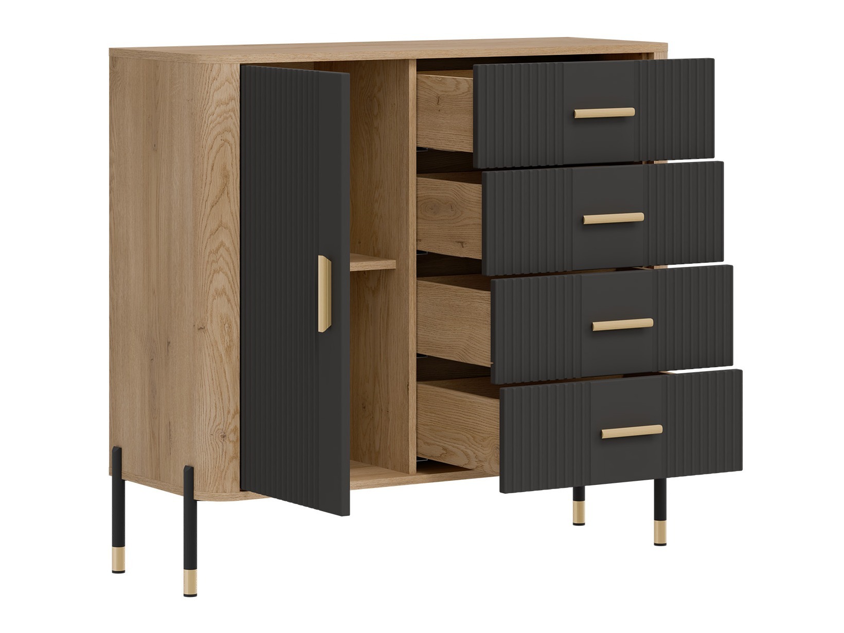 Kumode Flosora 117 (Antracīts)