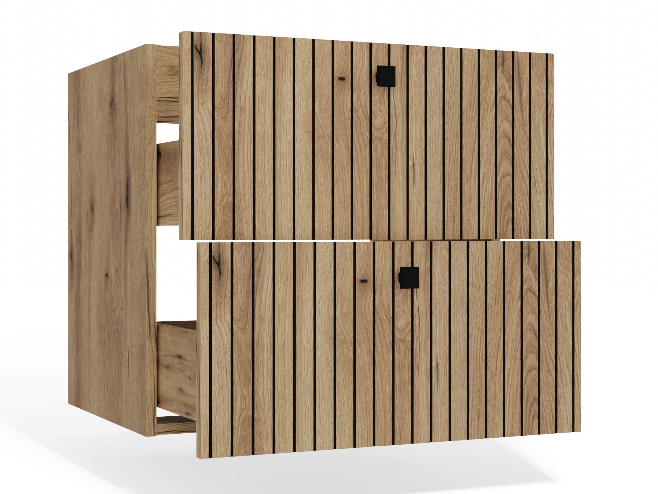 Подвесной шкаф для ванной комнаты под раковину Mandeville 314