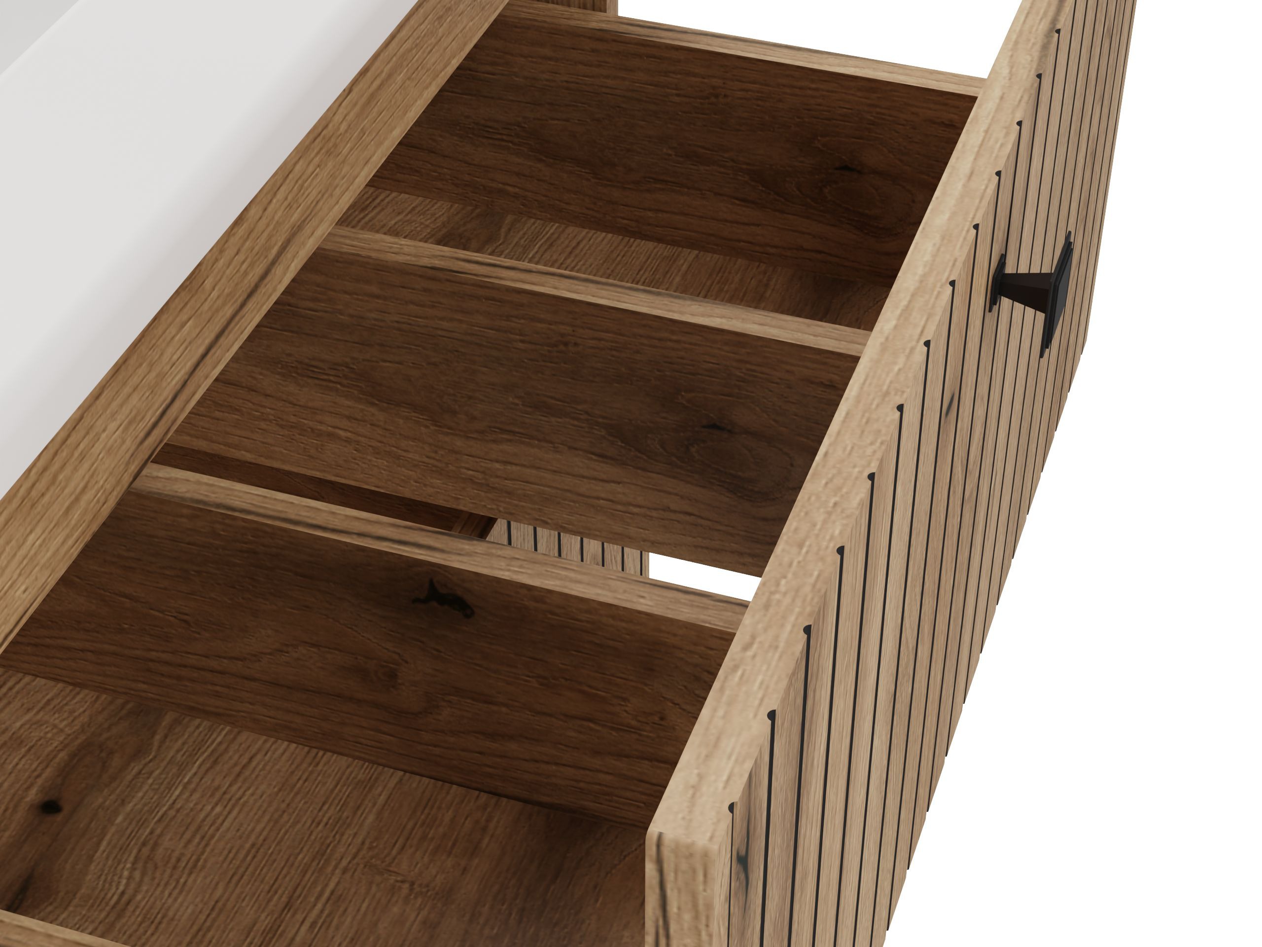 Подвесной шкаф для ванной комнаты под раковину Mandeville 314