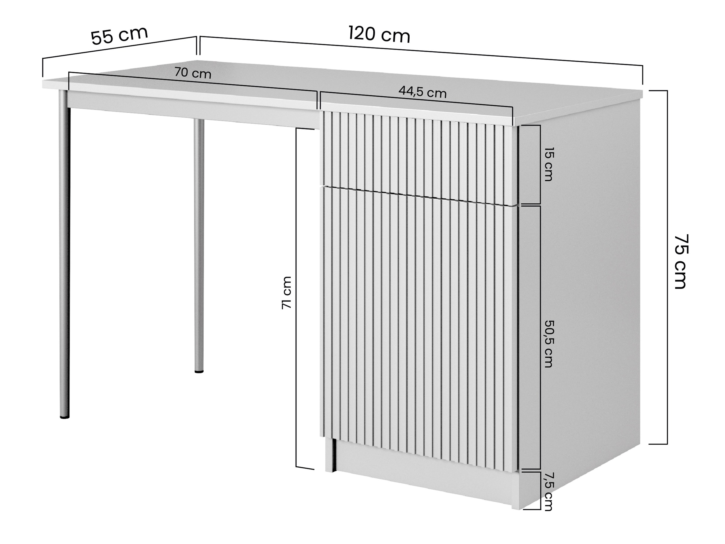 Rakstāmgalds Melfelu 131 (Melns)