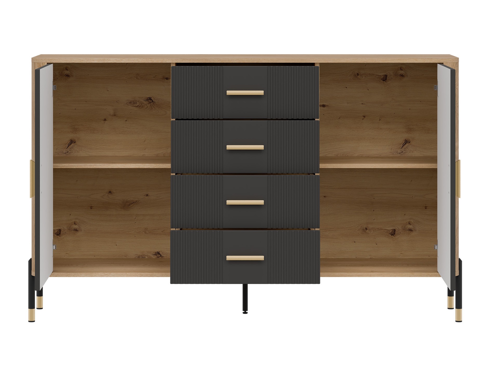 Kомод Flosora 119 (Антрацит)