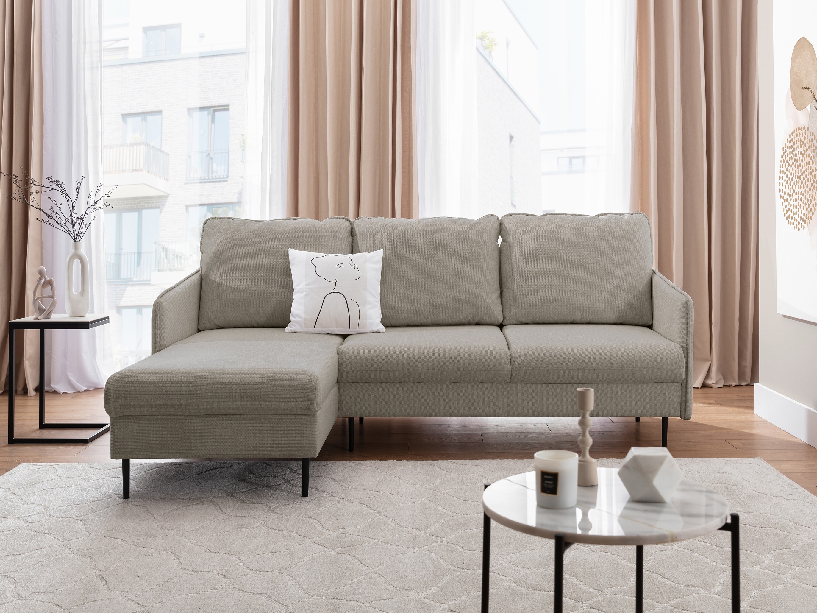 Stūra dīvāns Bowie 102 (Loft 02)