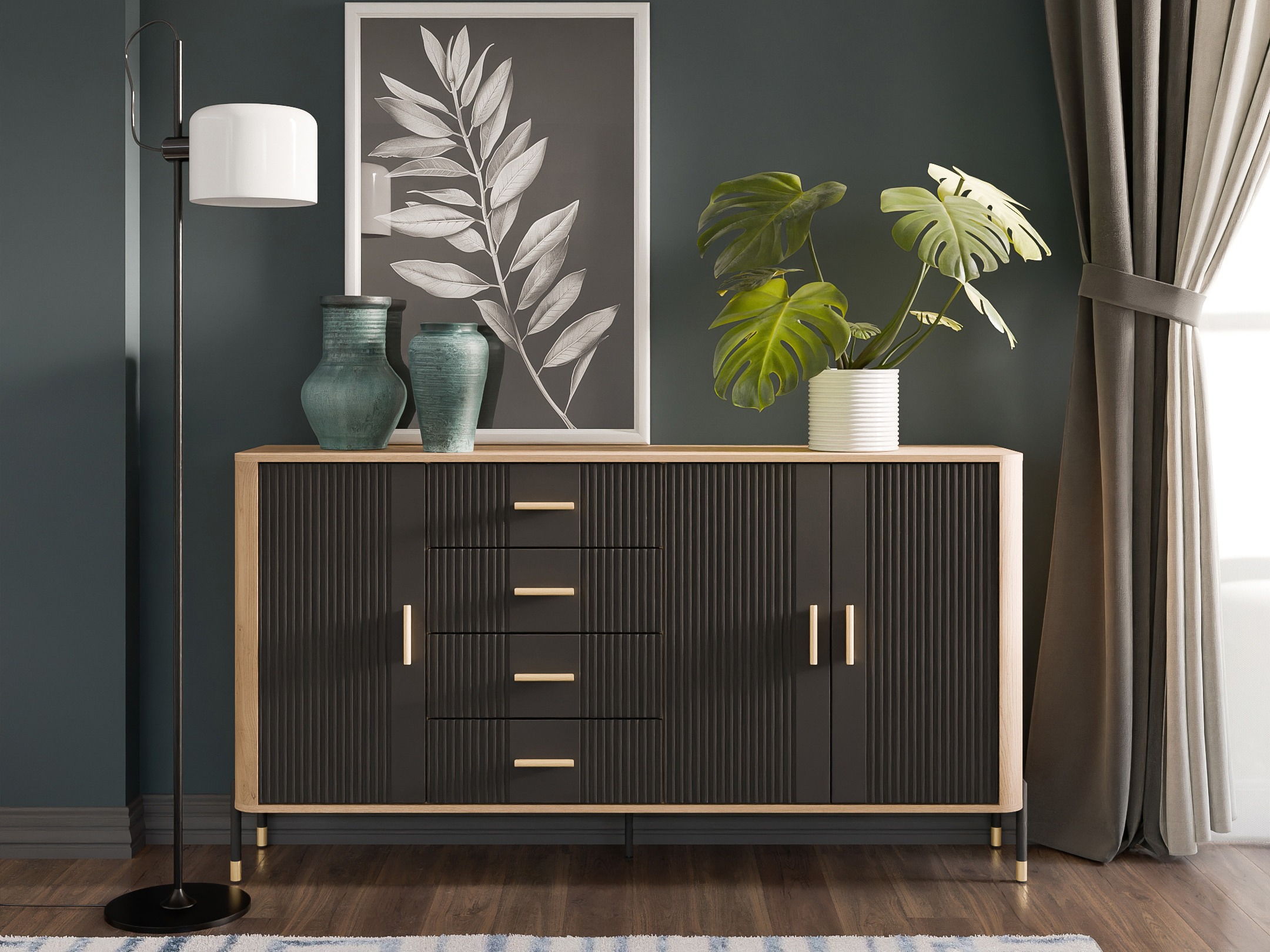 Kumode Flosora 121 (Antracīts)