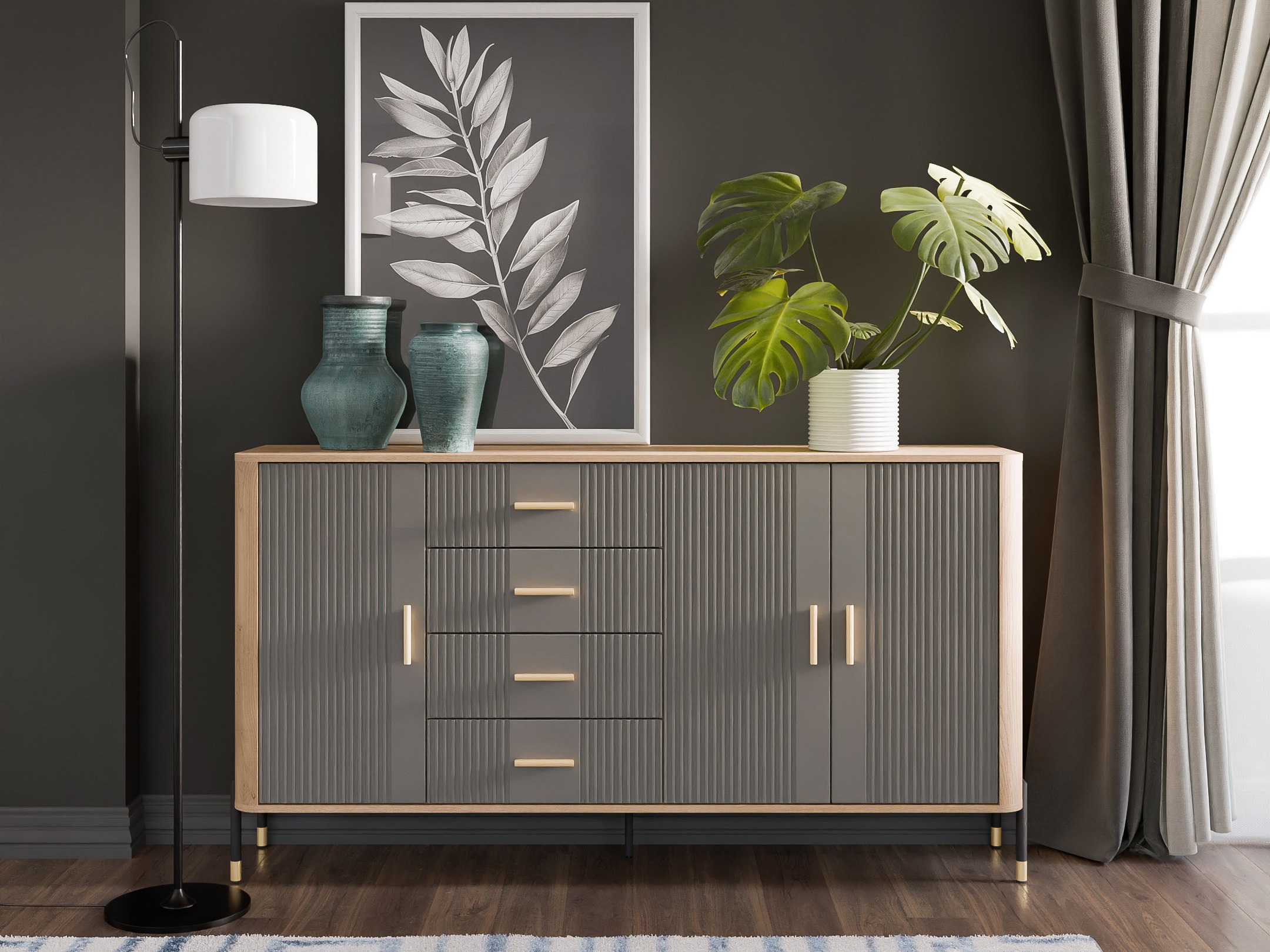 Kumode Flosora 121 (Pelēks)