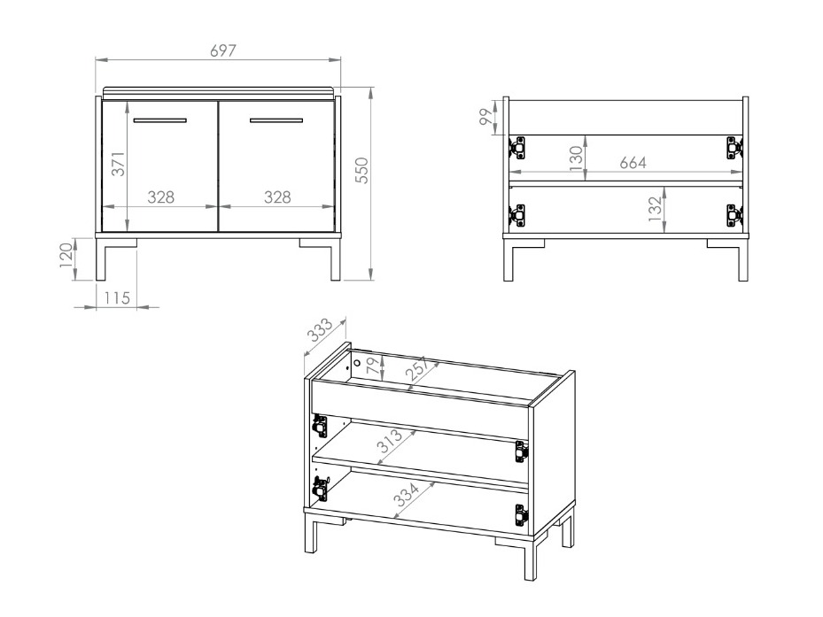 Kurpju kaste Fiolevo 102