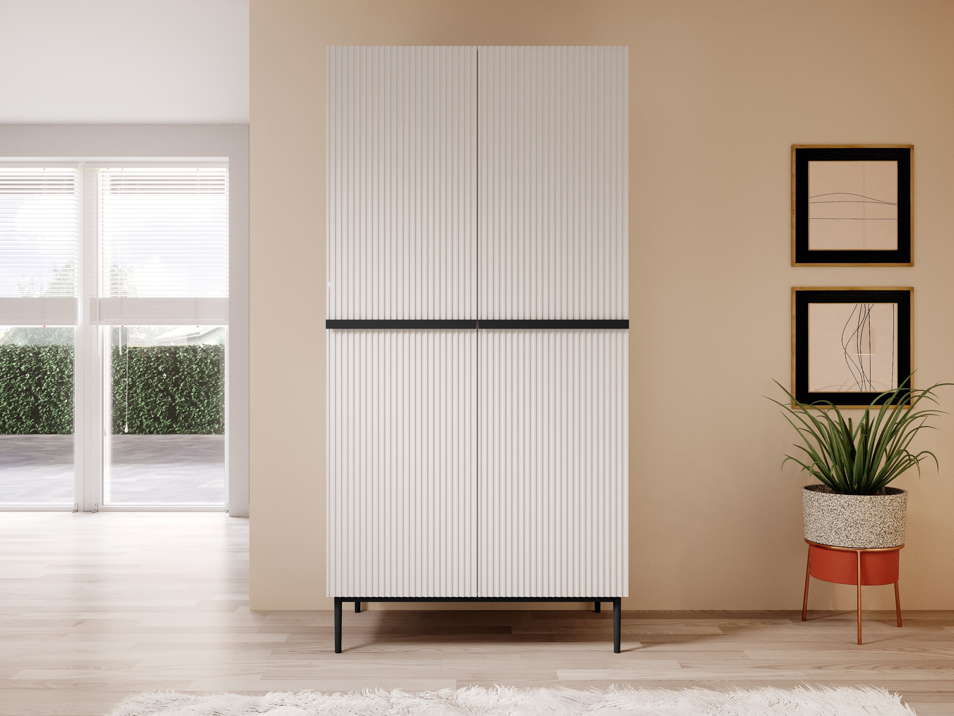 Skapis Melfelu 134 (Balts)