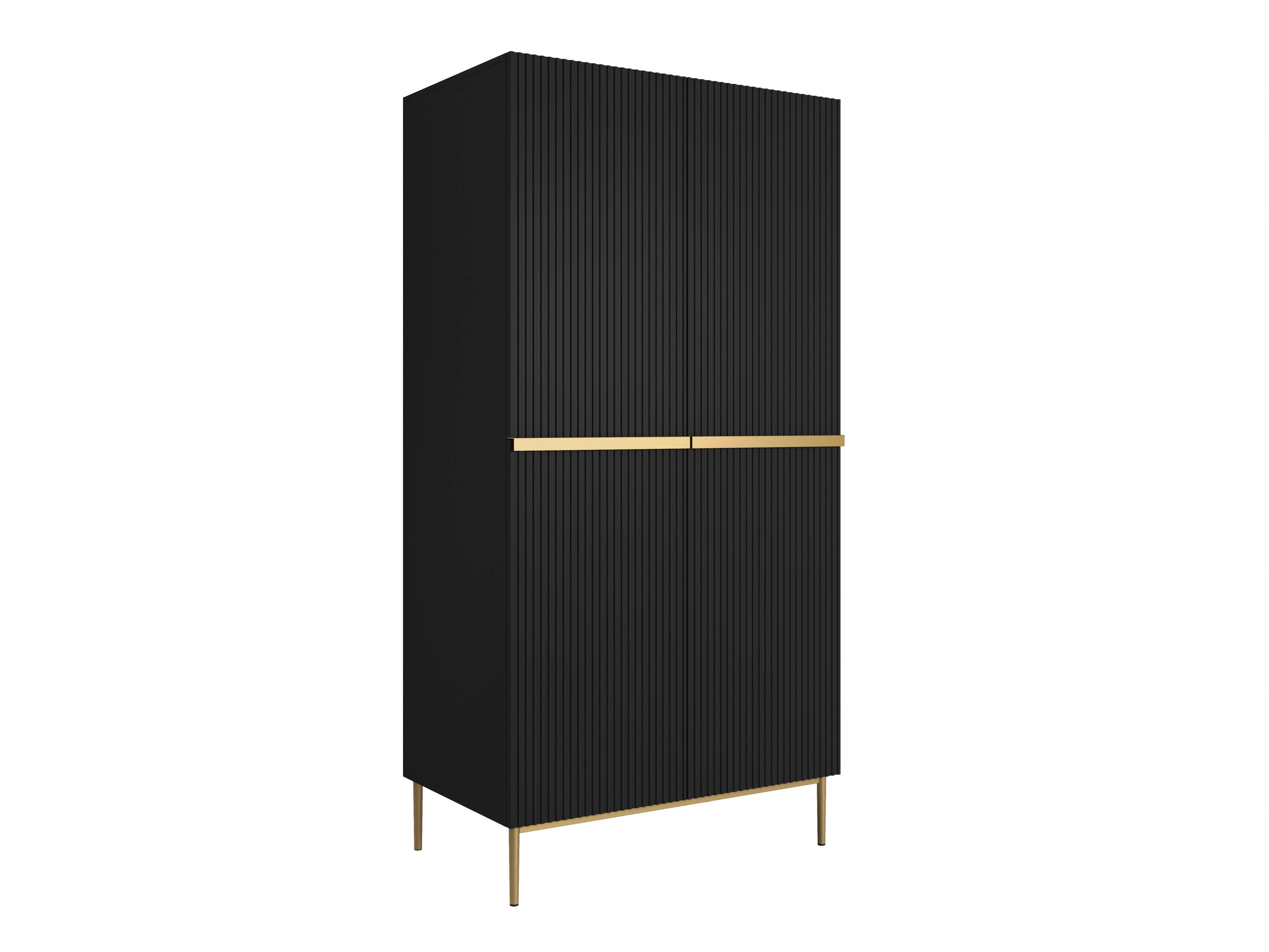 Skapis Melfelu 134 (Melns)