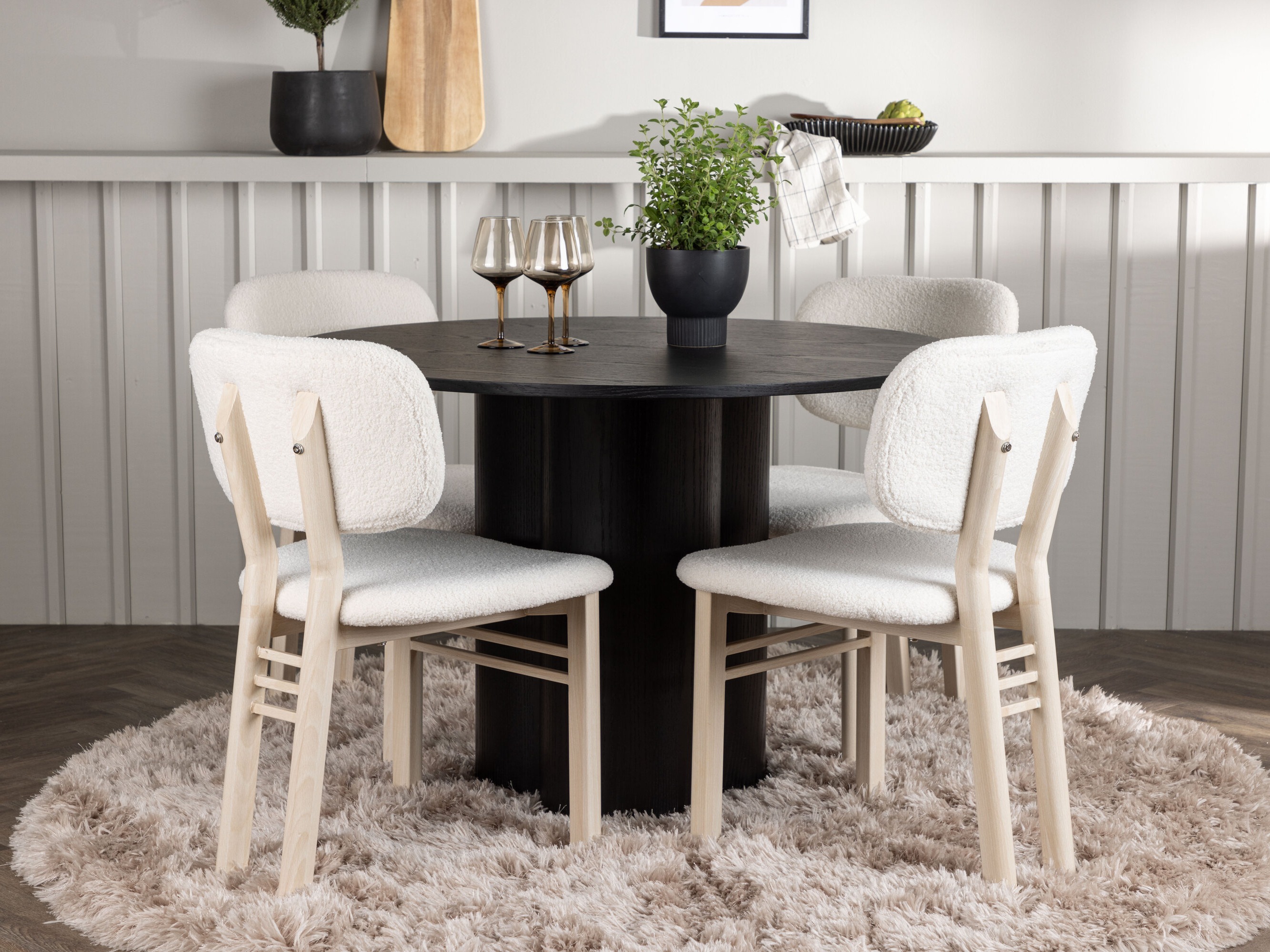 Ēdamistabas komplekts Dallas 4900 (Brūns)