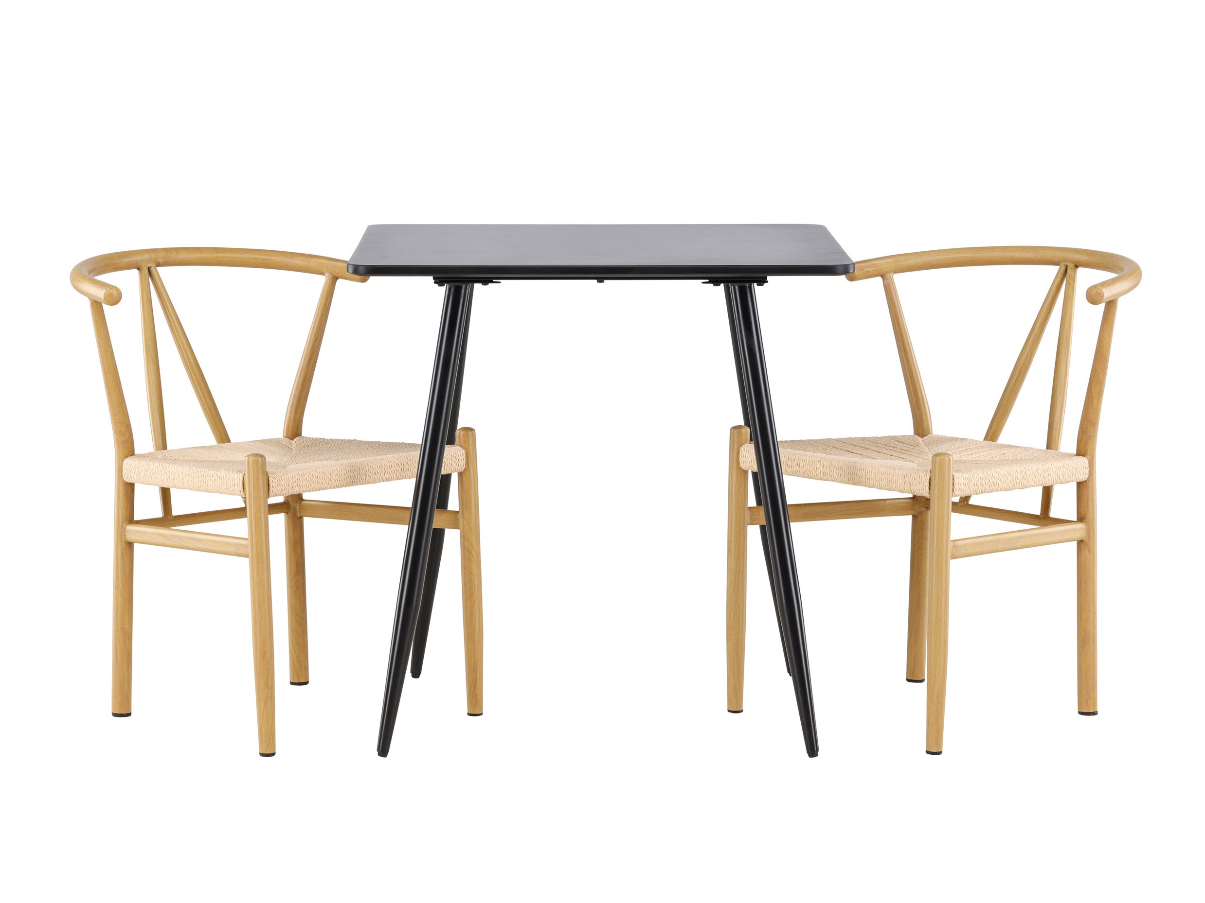 Ēdamistabas komplekts Dallas 4920 (Bēšs + Gaiši brūns)