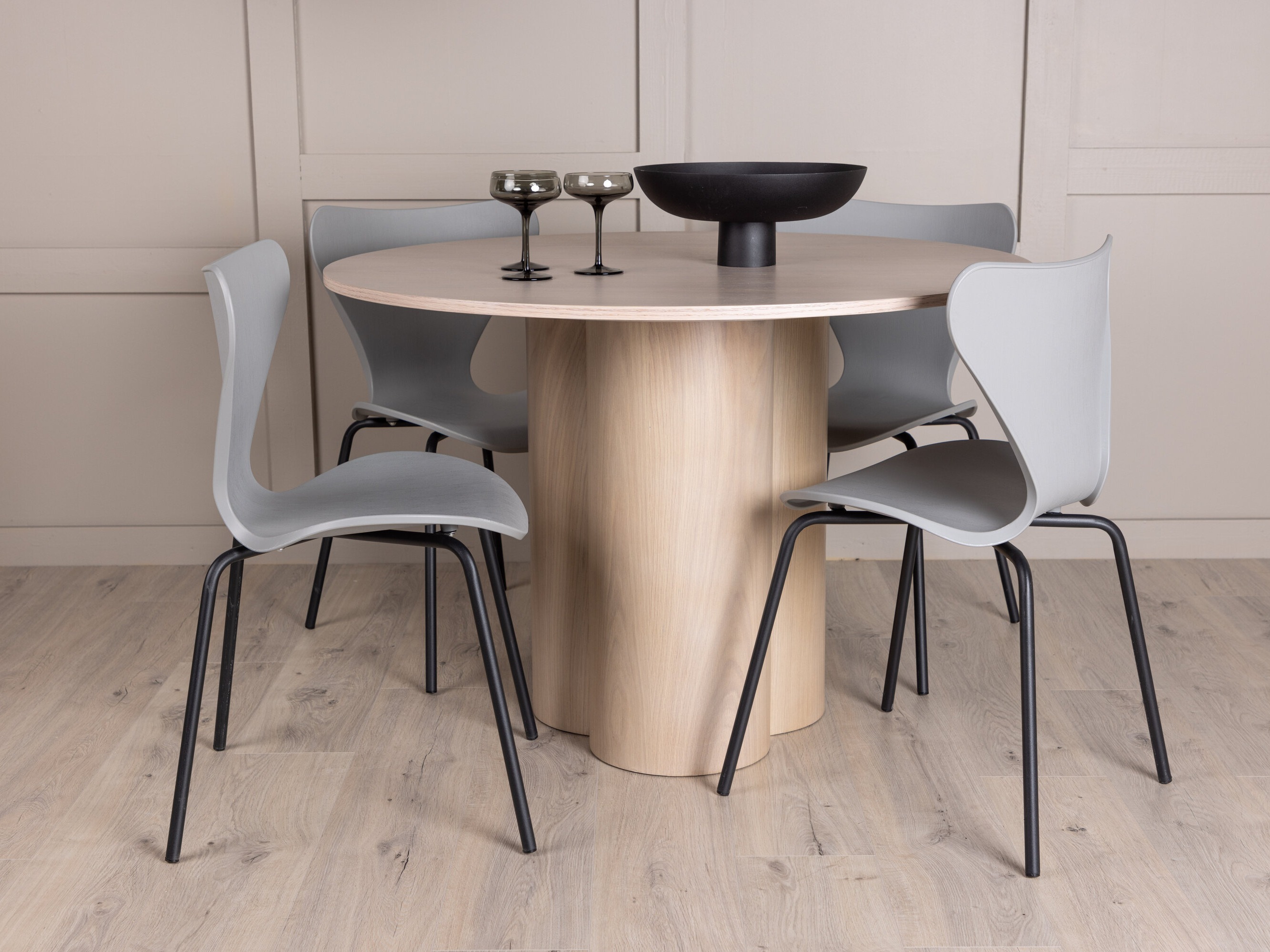 Ēdamistabas komplekts Dallas 4912 (Gaiši brūns)