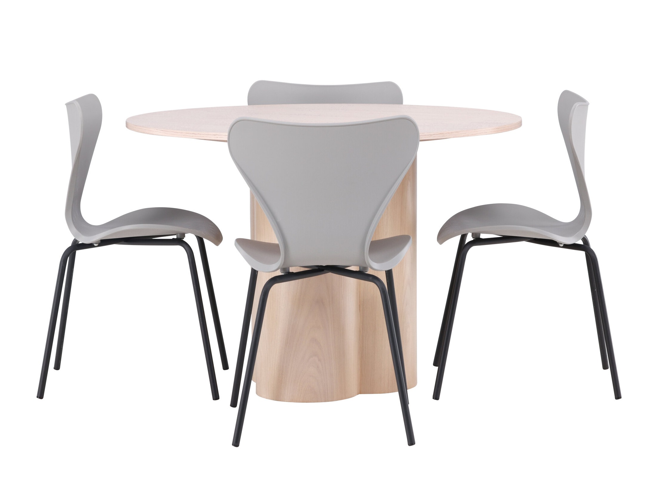 Ēdamistabas komplekts Dallas 4912 (Gaiši brūns)