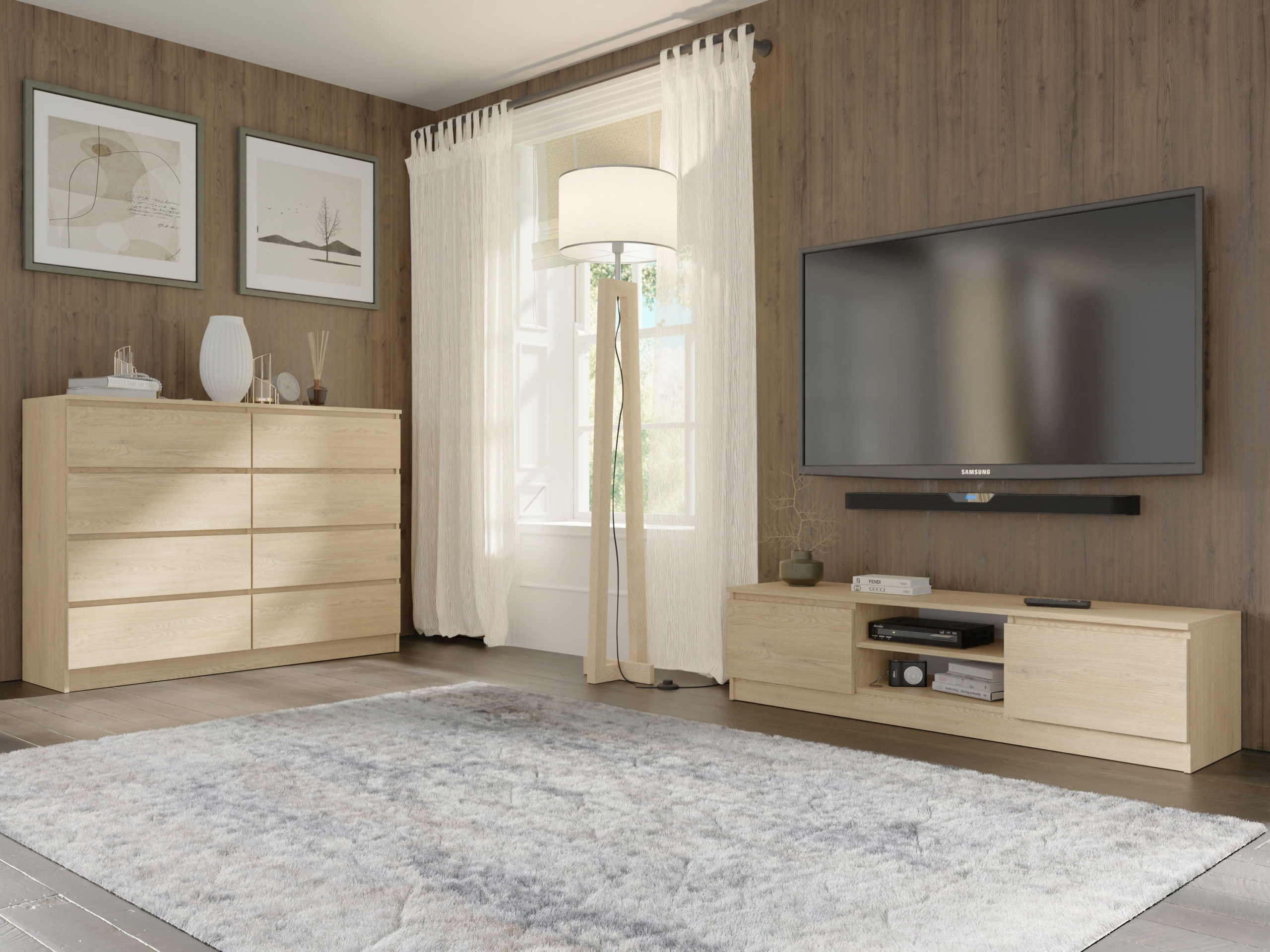 Kомод Buffalo 197 (Дуб)