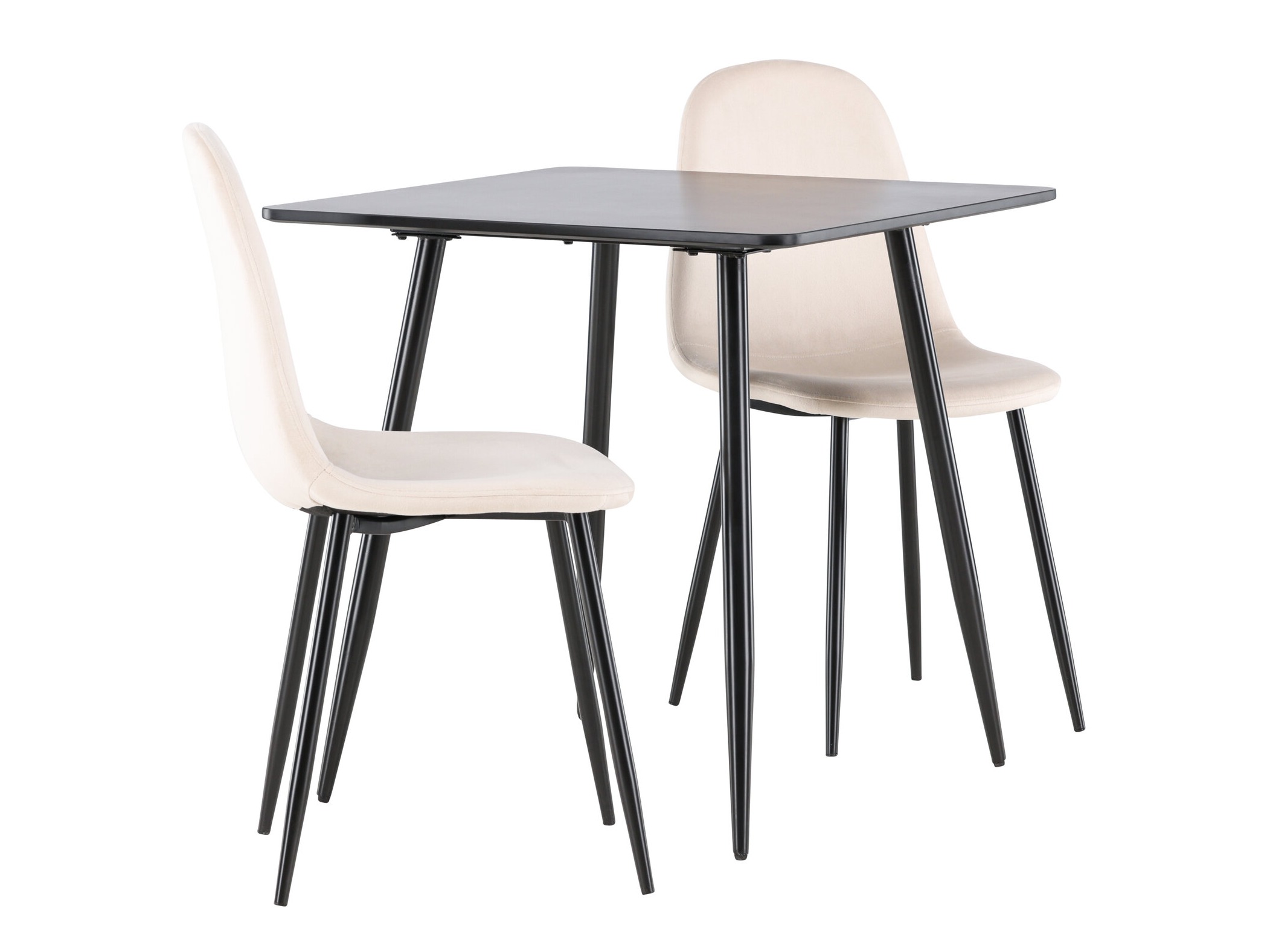 Обеденный гарнитур Dallas 4909 (Бежевый + Чёрный)